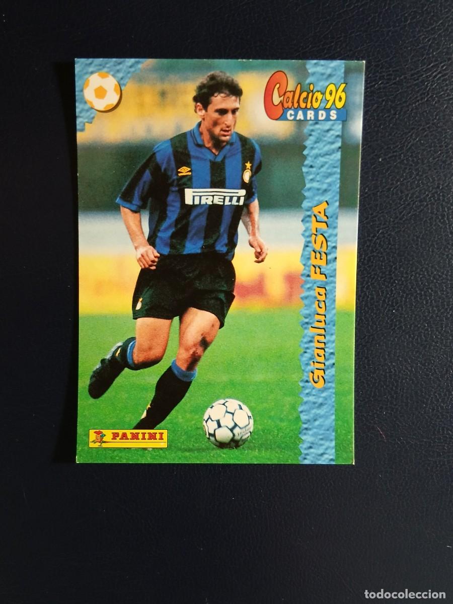 Cromos de f&uacute;tbol: 40 Gianluca Festa - Inter Milan - Calcio Cards 96 - Panini - Calciatori 1995 1996