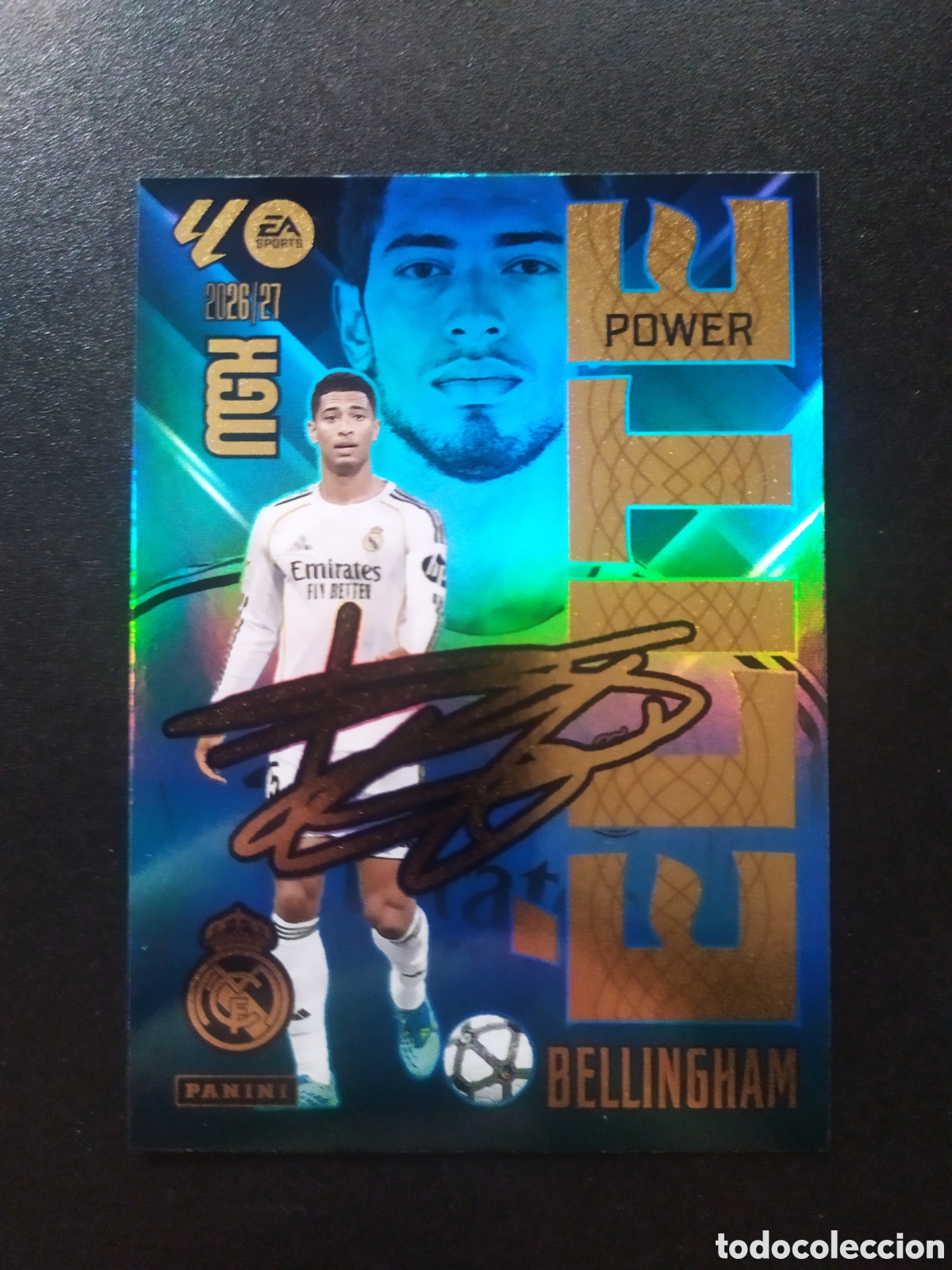 Cromos de f&uacute;tbol: Megacracks 2026 2027 26 27 panini Bellingham elite power n&deg; 2P 2 P Real Madrid