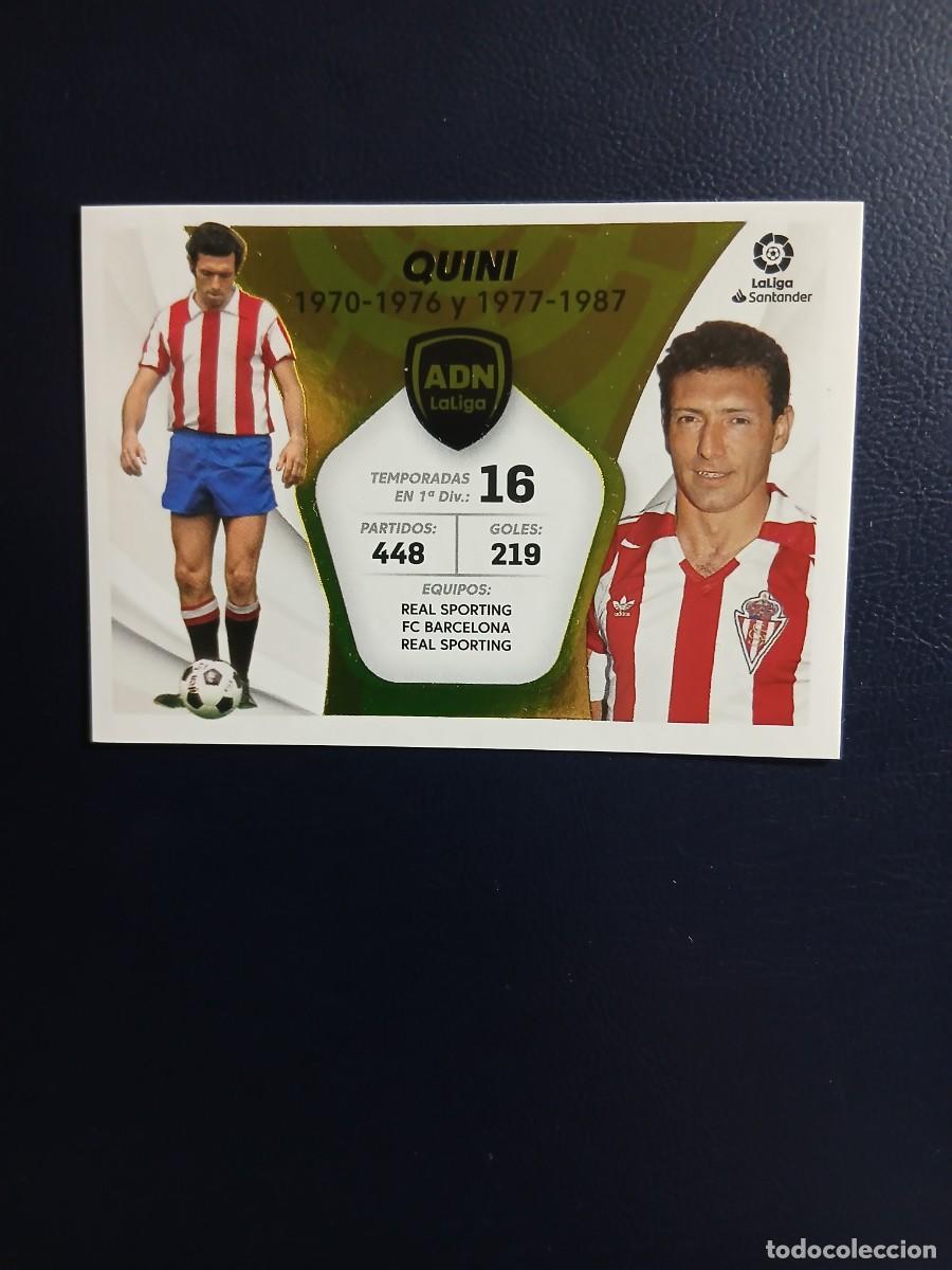 Cromos de f&uacute;tbol: L2 QUINI SPORTING DE GIJON ADN LA LIGA LIGA ESTE 2021 2022 21 22 NUNCA PEGADO SIN PEGAR