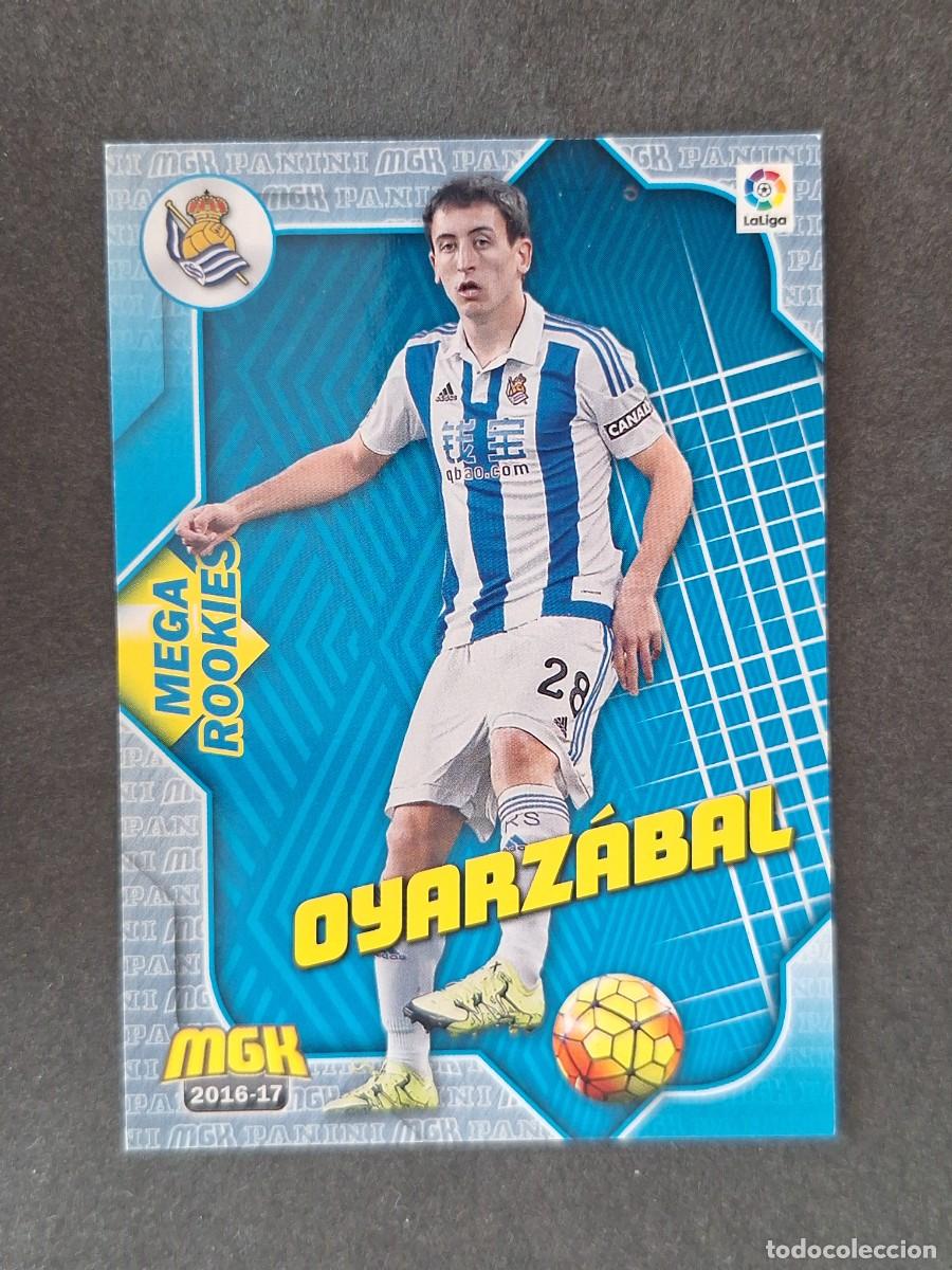 Cromos de f&uacute;tbol: LVM OYARZABAL REAL SOCIEDAD MEGA ROOKIES 432 PANINI MEGACRACKS 2016 2017 16 17