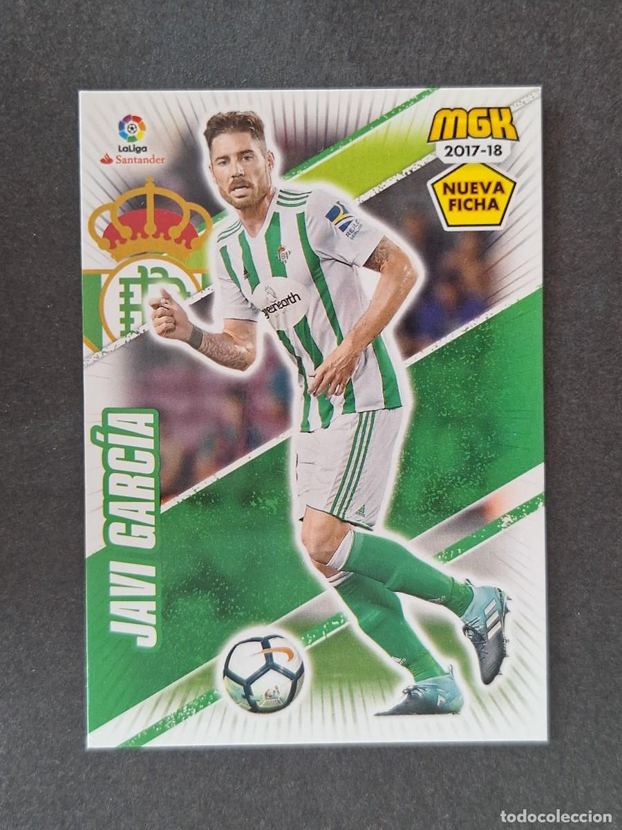 Cromos de f&uacute;tbol: LVM JAVI GARCIA REAL BETIS BALOMPIE NUEVA FICHA 120 BIS PANINI MEGACRACKS 2017 2018 17 18