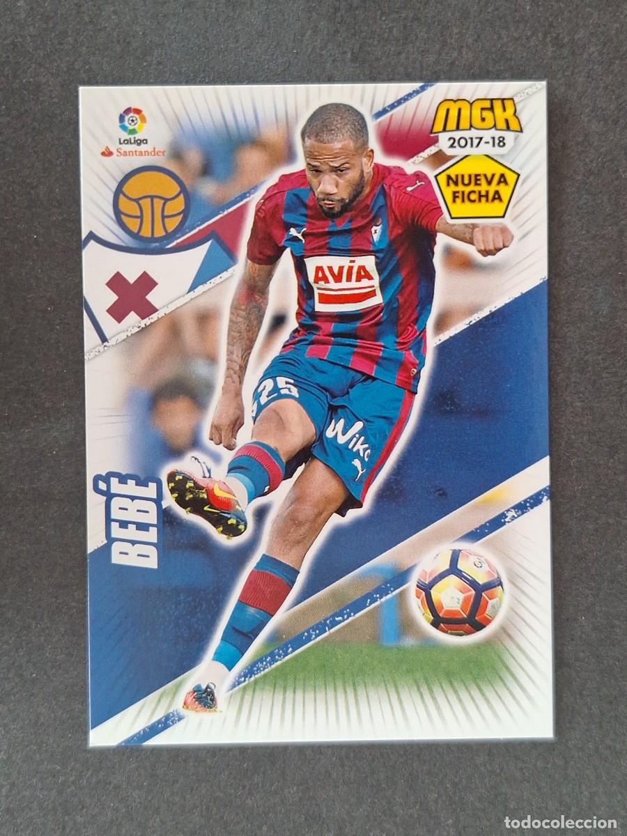 Cromos de f&uacute;tbol: LVM BEBE S. D. EIBAR NUEVA FICHA 203 BIS PANINI MEGACRACKS 2017 2018 17 18