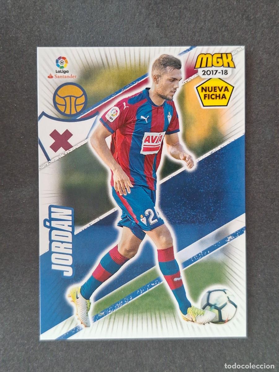 Cromos de f&uacute;tbol: LVM JORDAN S. D. EIBAR NUEVA FICHA 201 BIS PANINI MEGACRACKS 2017 2018 17 18