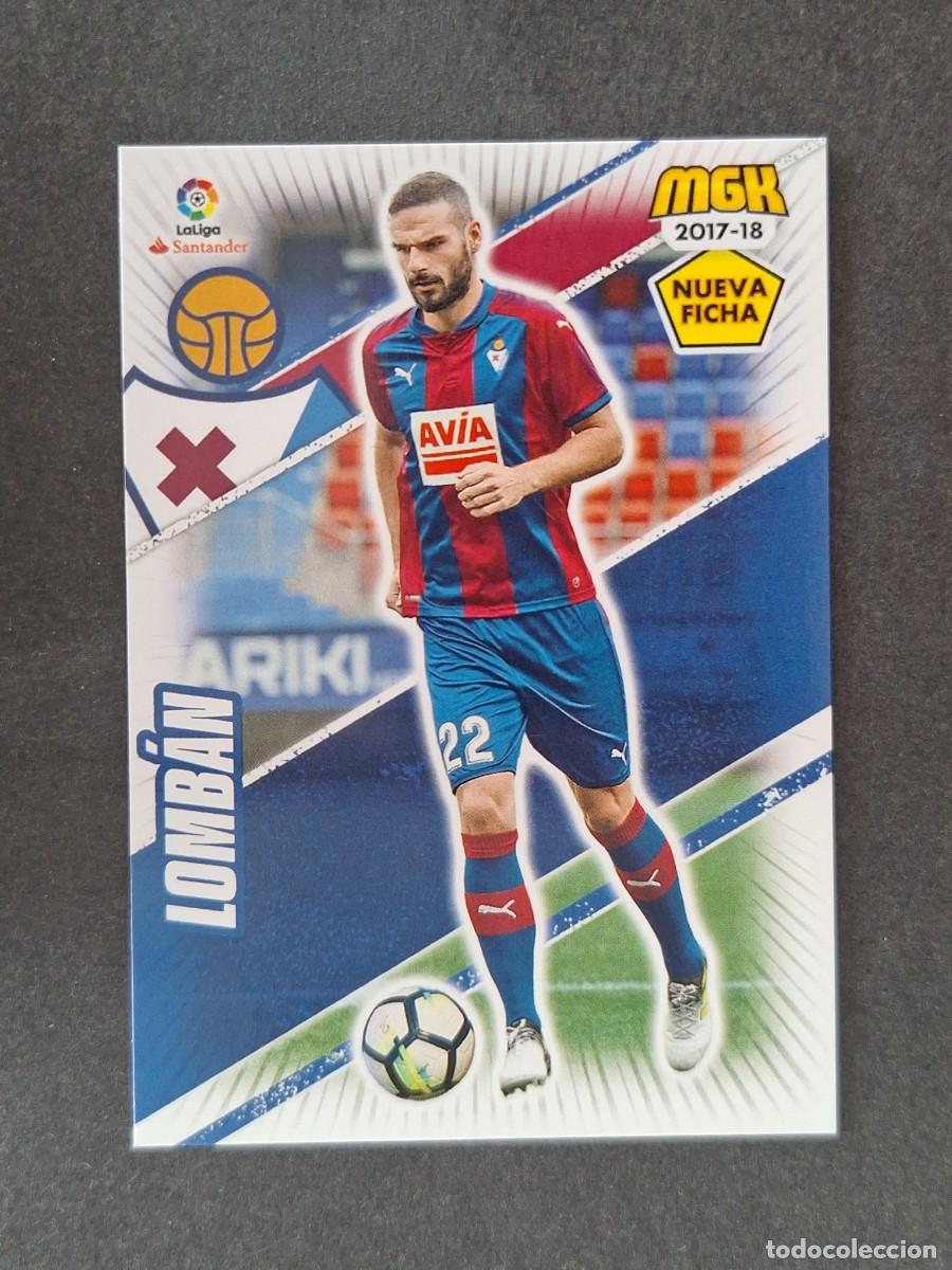 Cromos de f&uacute;tbol: LVM LOMBAN S. D. EIBAR NUEVA FICHA 194 BIS PANINI MEGACRACKS 2017 2018 17 18