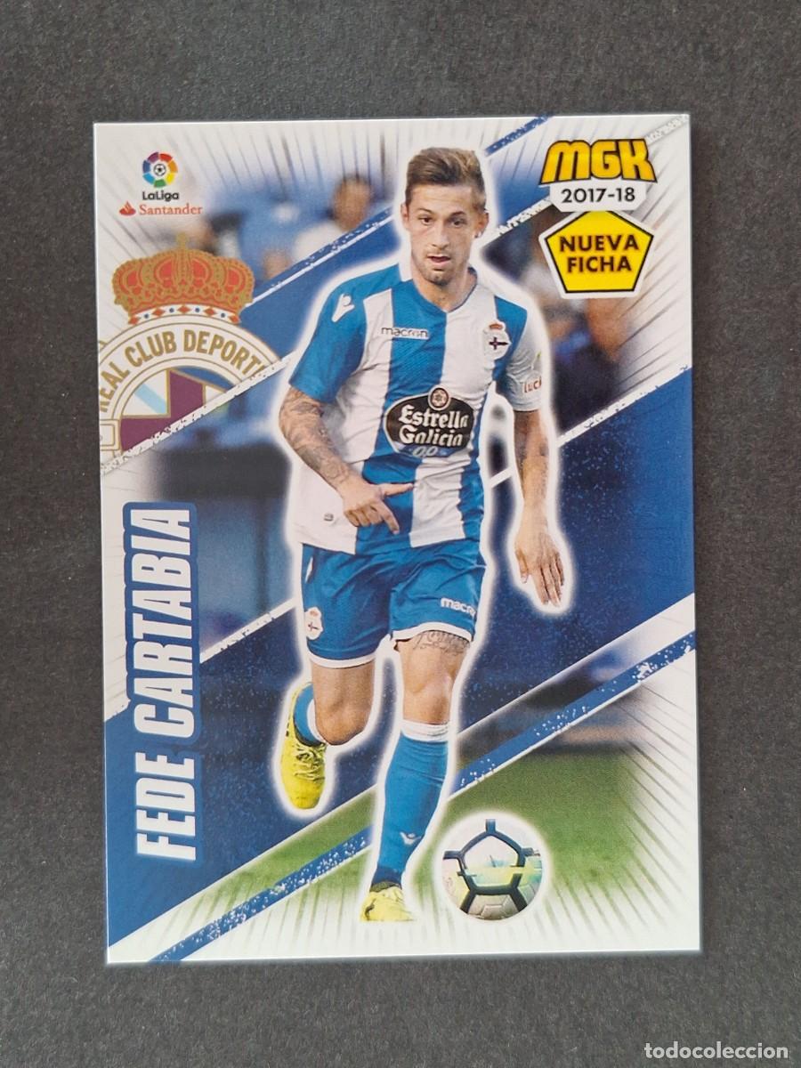 Cromos de f&uacute;tbol: LVM FEDE CARTABIA DEPORTIVO DE LA CORU&Ntilde;A NUEVA FICHA 178 BIS PANINI MEGACRACKS 2017 2018 17 18