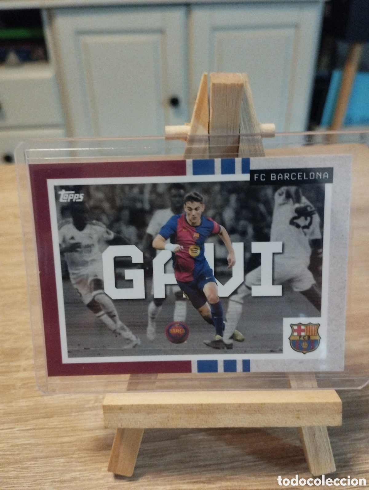 Cromos de f&uacute;tbol: Carta Topps Gavi FC Barcelona Team Set