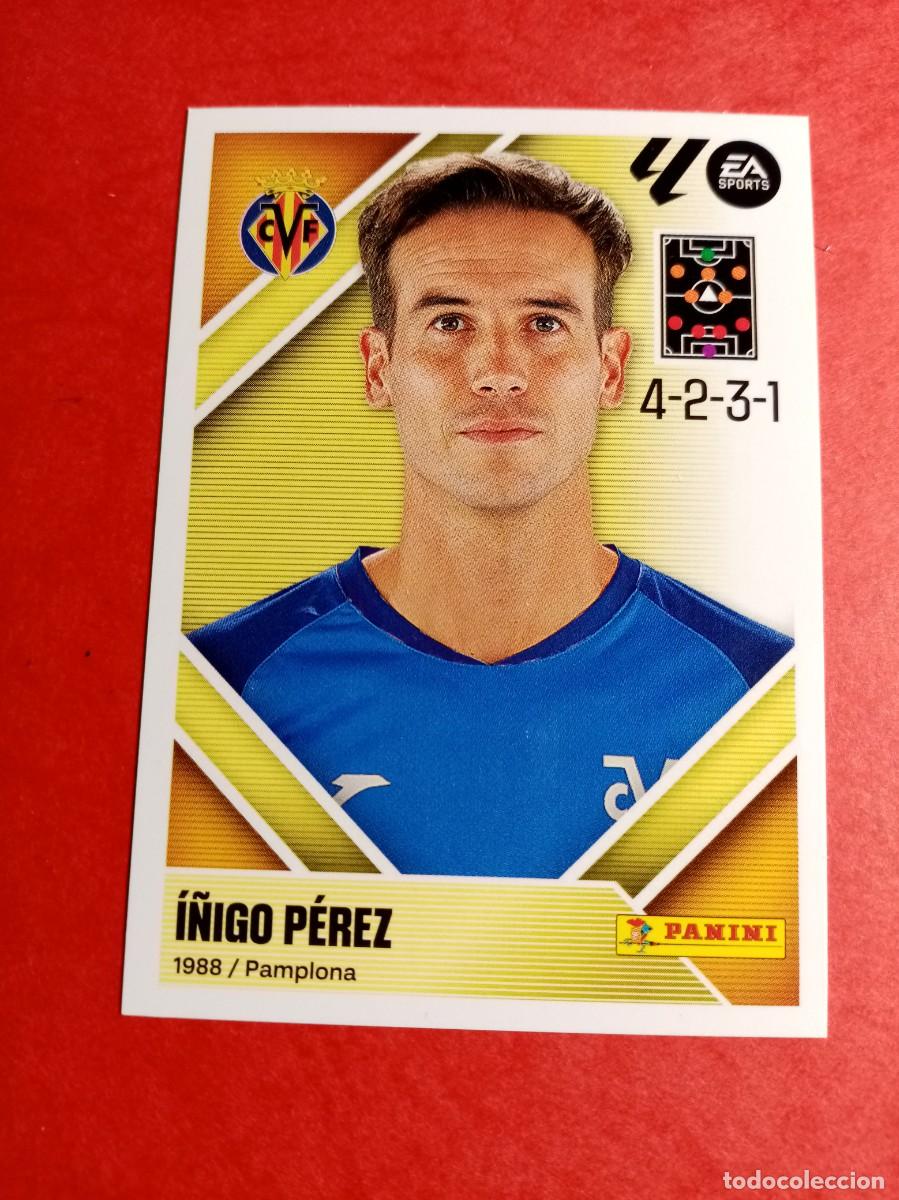 Cromos de f&uacute;tbol: N&ordm; 2 I&Ntilde;IGO PEREZ, ENTRENADOR, VILLARREAL CF, LIGA ESTE 2026 2027 26 27 PANINI