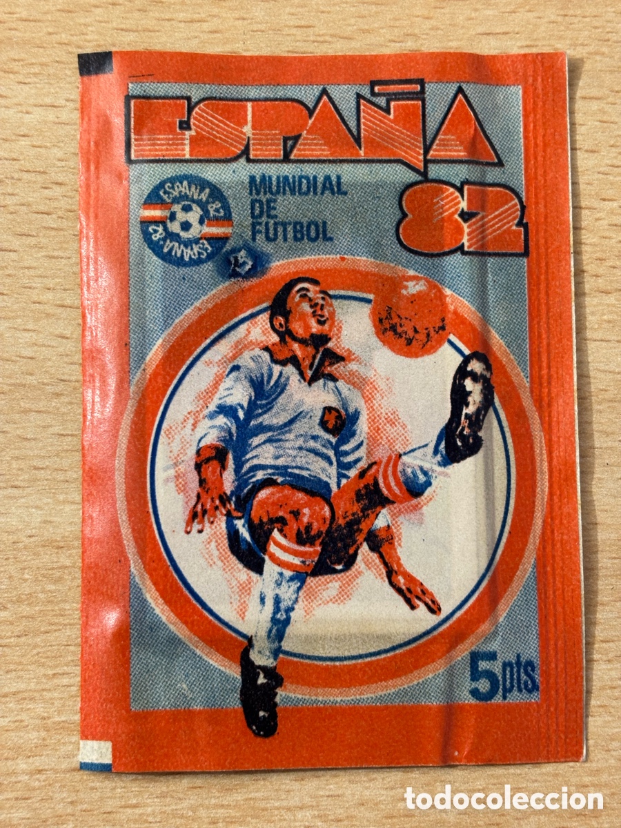 Cromos de f&uacute;tbol: Sobre sin abrir Mundial de Futbol Espa&ntilde;a 82 Ed. Fher (varios disponibles)