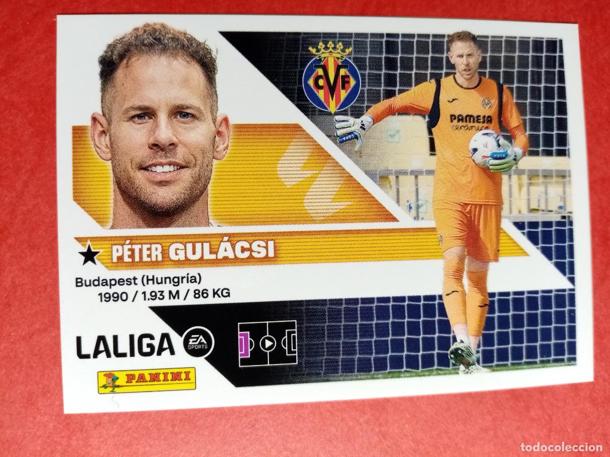 Cromos de f&uacute;tbol: N&ordm; 4 BIS 4BIS PETER GULACSI, COLOCA, VILLARREAL CF, LIGA ESTE 2026 2027 26 27 PANINI