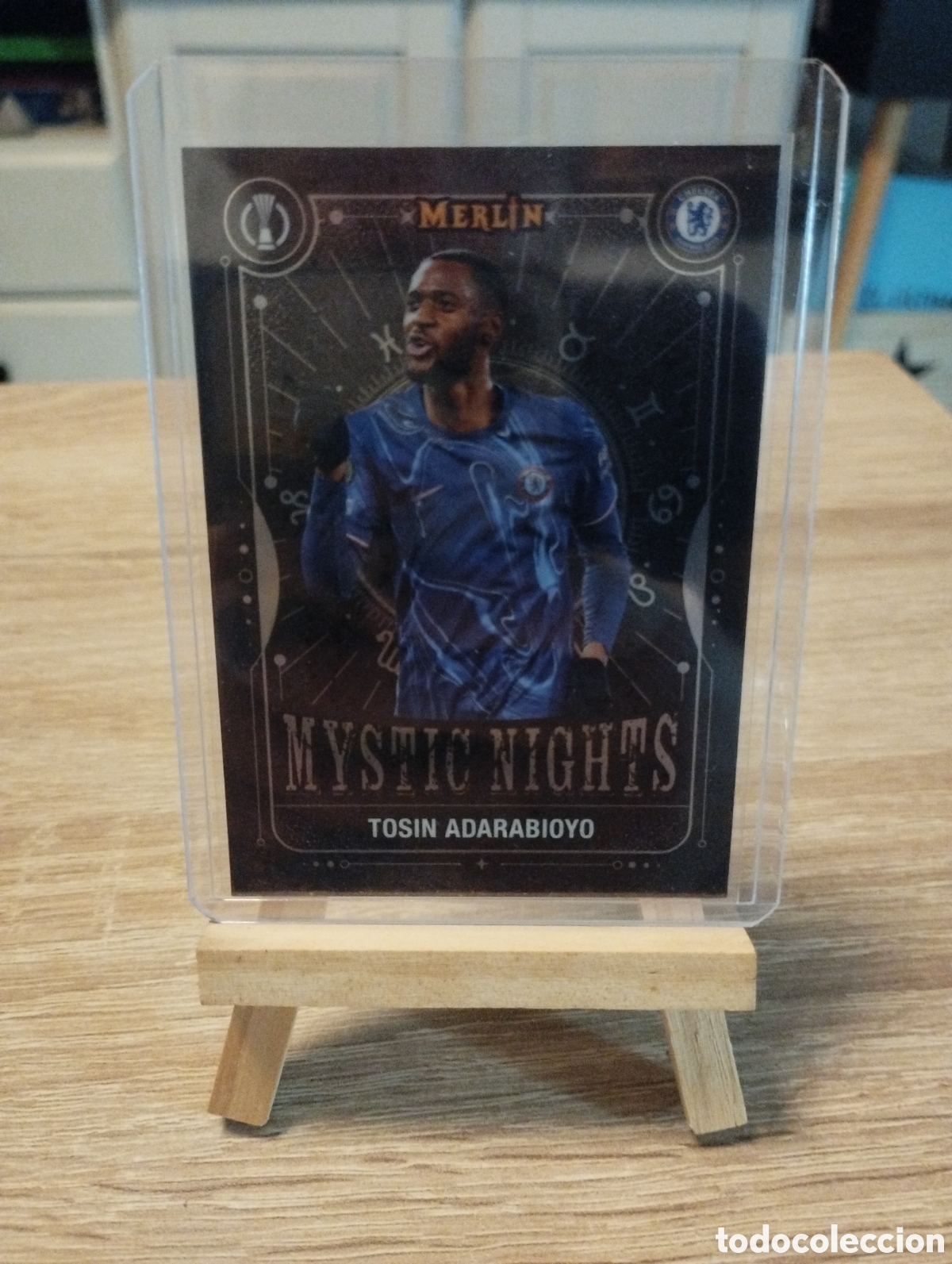 Cromos de f&uacute;tbol: Carta Topps Merl&iacute;n Mystic Nights Tosin Adarabioyo Chelsea