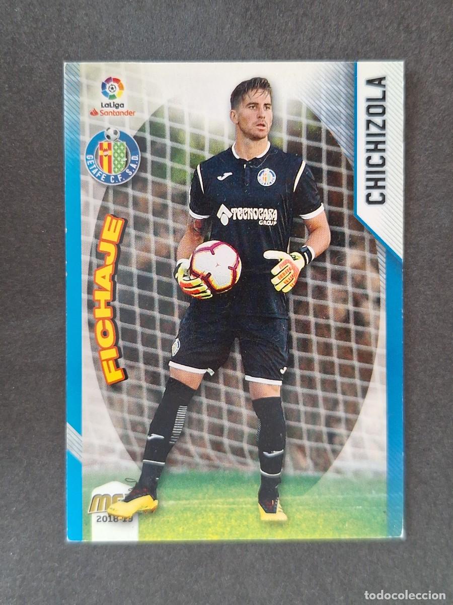 Cromos de f&uacute;tbol: LVM CHICHIZOLA GETAFE C. F. NUEVO FICHAJE 219 PANINI MEGACRACKS 2018 2019 18 19