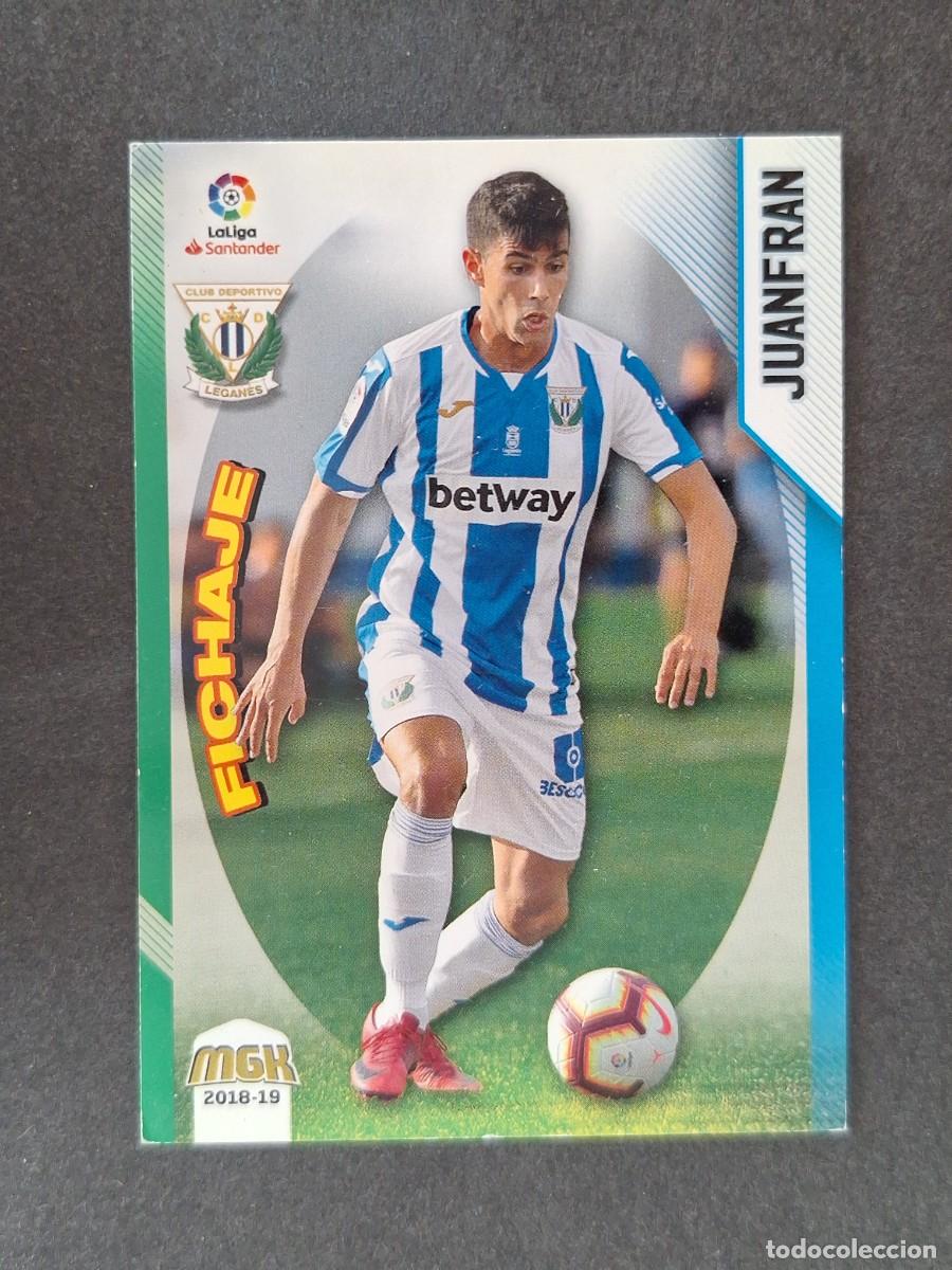 Cromos de f&uacute;tbol: LVM JUANFRAN C. D. LEGANES NUEVO FICHAJE 302 PANINI MEGACRACKS 2018 2019 18 19