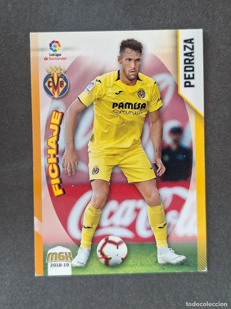 Cromos de f&uacute;tbol: LVM PEDRAZA VILLARREAL C. F. NUEVO FICHAJE 529 PANINI MEGACRACKS 2018 2019 18 19
