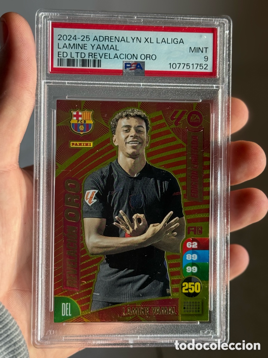 Cromos de f&uacute;tbol: Lamine Yamal PsA9 Adrenalyn 24/25
