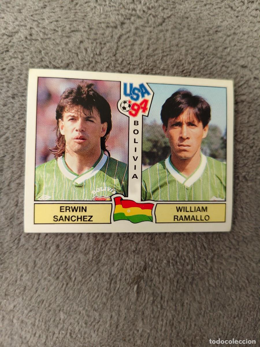 Cromos de f&uacute;tbol: 203 USA 94 MUNDIAL 1994 PANINI JULIO SALINAS - ESPA&Ntilde;A -- WORLD CUP CROMO ABC