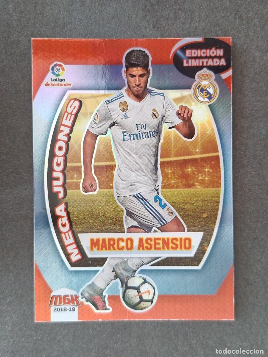 Cromos de f&uacute;tbol: LVM MARCO ASENSIO REAL MADRID MEGA JUGONES EDICION LIMITADA 368B PANINI MEGACRACKS 2018 2019 18 19
