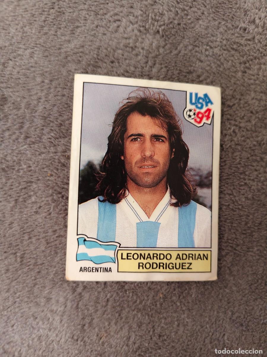 Cromos de f&uacute;tbol: 255 USA 94 MUNDIAL 1994 PANINI LEONARDO ADRIAN RODRIGUEZ - ARGENTINA -- WORLD CUP CROMO ABC