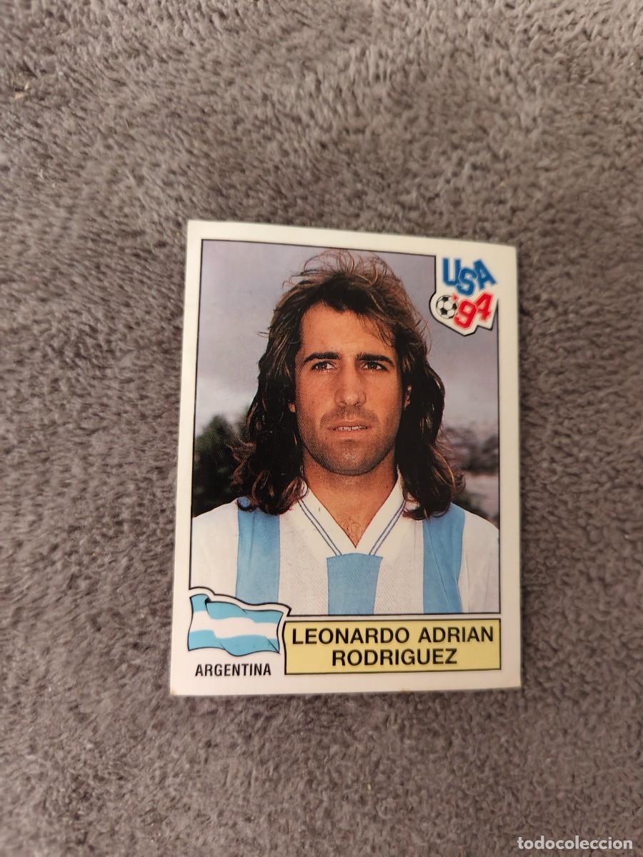 Cromos de f&uacute;tbol: 255 USA 94 MUNDIAL 1994 PANINI LEONARDO ADRIAN RODRIGUEZ - ARGENTINA -- WORLD CUP CROMO ABC
