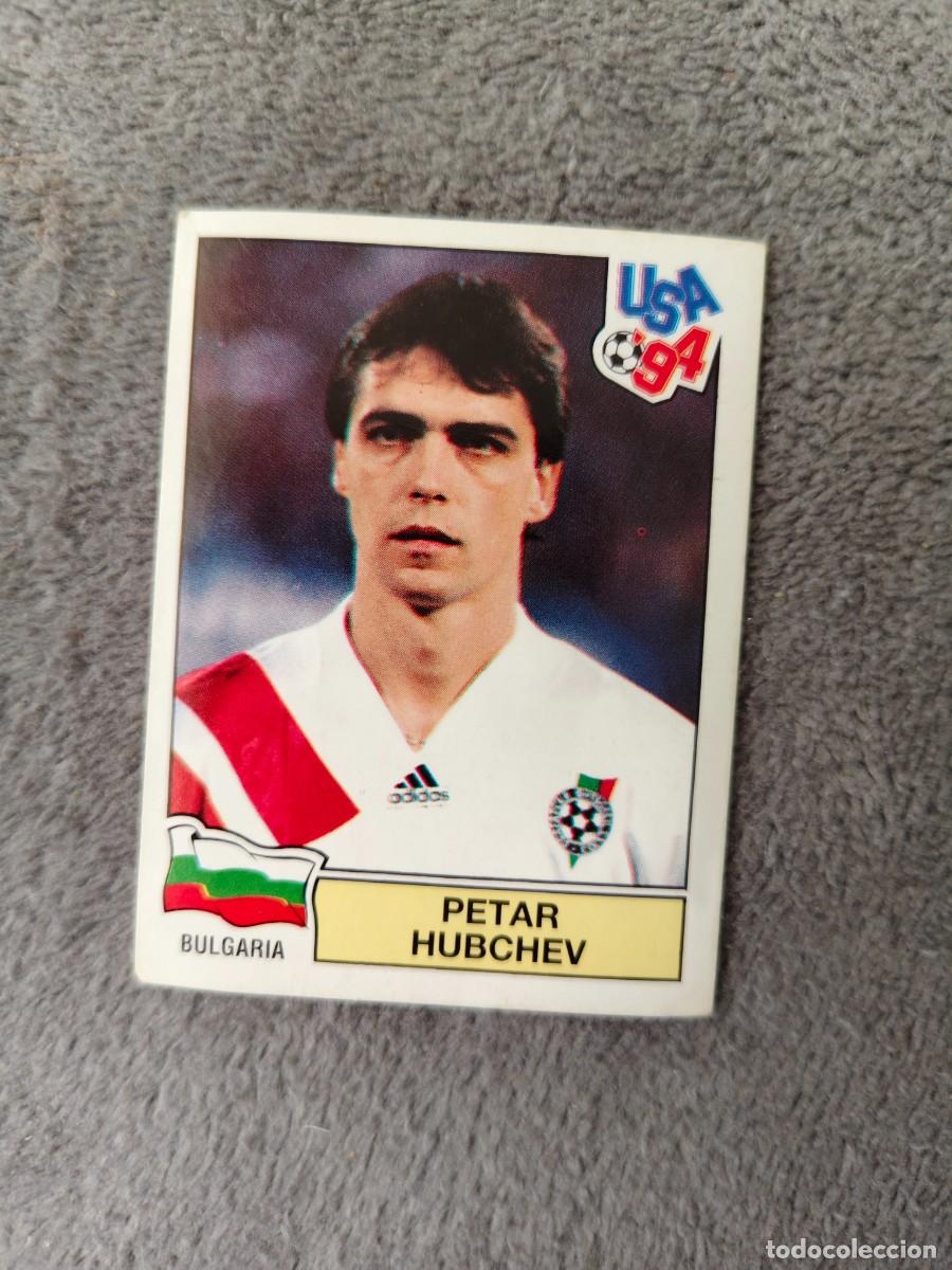 Football Stickers: 286 USA 94 MUNDIAL 1994 PANINI PETAR HUBCHEV - BULGARIA -- WORLD CUP CROMO ABC
