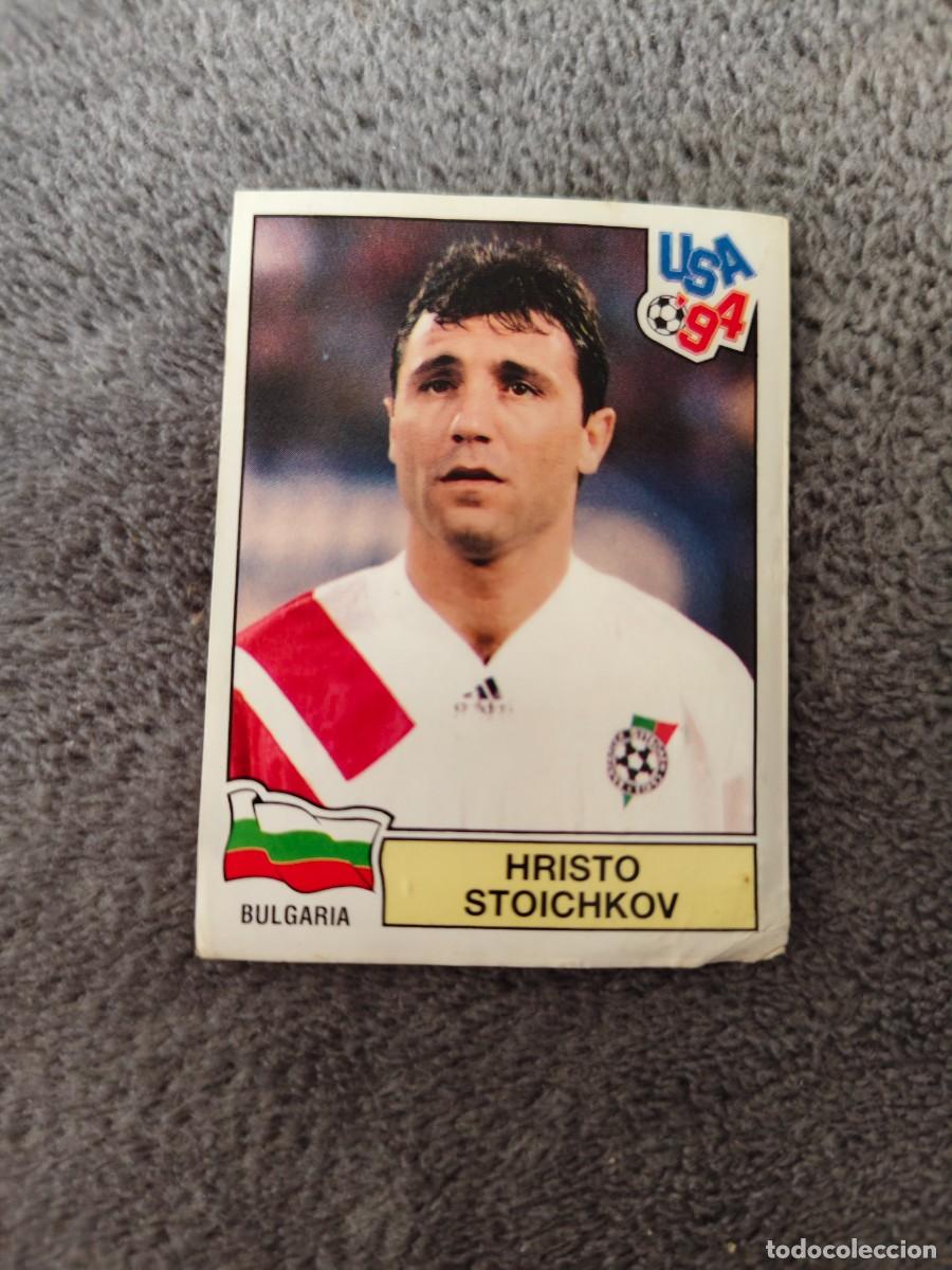 Football Stickers: 295 USA 94 MUNDIAL 1994 PANINI HRISTO STOICHKOV - BULGARIA -- WORLD CUP CROMO ABC