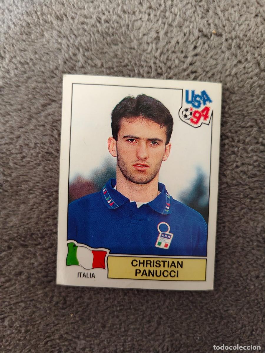 Football Stickers: 308 USA 94 MUNDIAL 1994 PANINI CHRISTIAN PANUCCI - ITALIA -- WORLD CUP CROMO ABC
