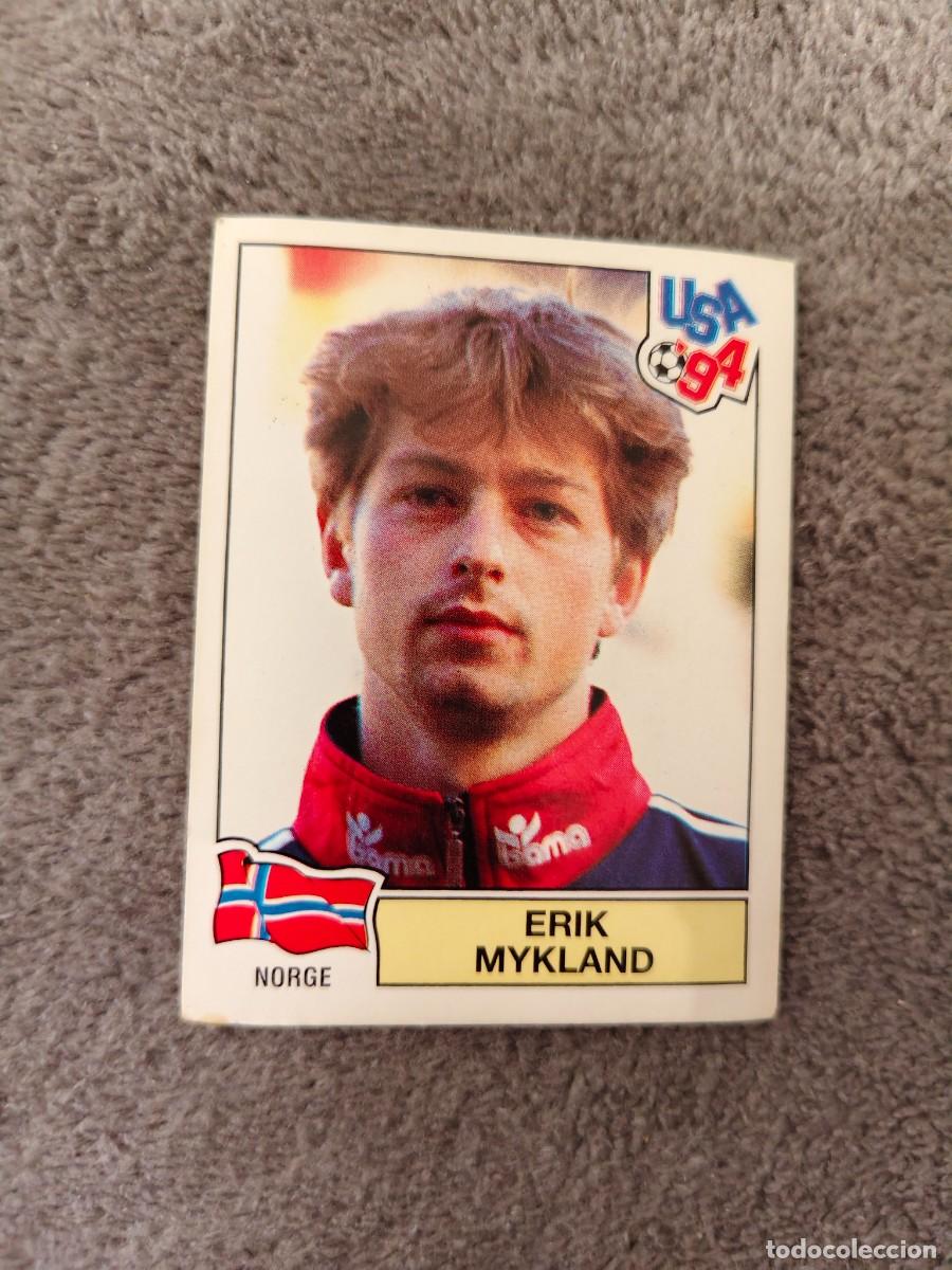 Cromos de f&uacute;tbol: 350 USA 94 MUNDIAL 1994 PANINI ERIK MYKLAND - NORUEGA -- WORLD CUP CROMO ABC