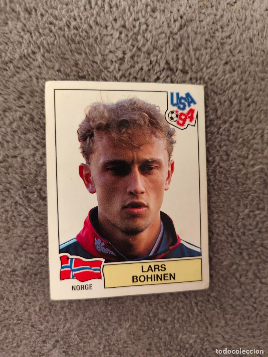 Cromos de f&uacute;tbol: 354 USA 94 MUNDIAL 1994 PANINI LARS BOHINEN - NORUEGA -- WORLD CUP CROMO ABC
