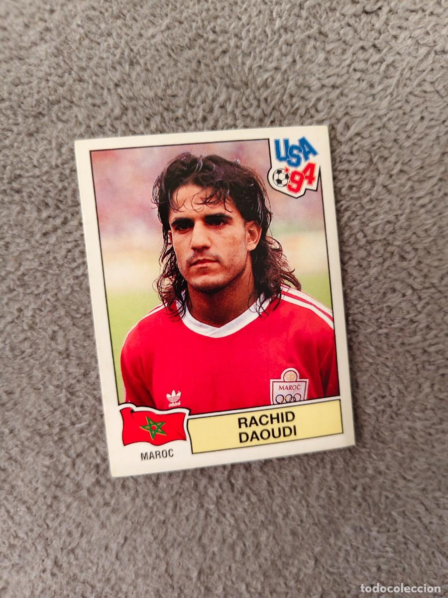 Cromos de f&uacute;tbol: 406 USA 94 MUNDIAL 1994 PANINI RACHID DAOUDI - MARRUECOS -- WORLD CUP CROMO ABC