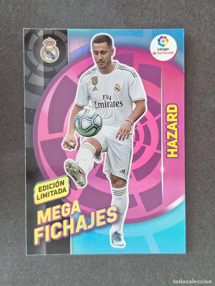 Cromos de f&uacute;tbol: LVM HAZARD REAL MADRID MEGA FICHAJE EDICION LIMITADA PANINI MEGACRACKS 2019 2020 19 20