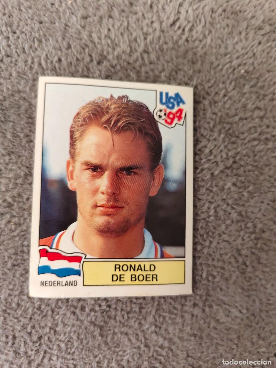 Cromos de f&uacute;tbol: 432 USA 94 MUNDIAL 1994 PANINI RONALD DE BOER - HOLANDA -- WORLD CUP CROMO ABC