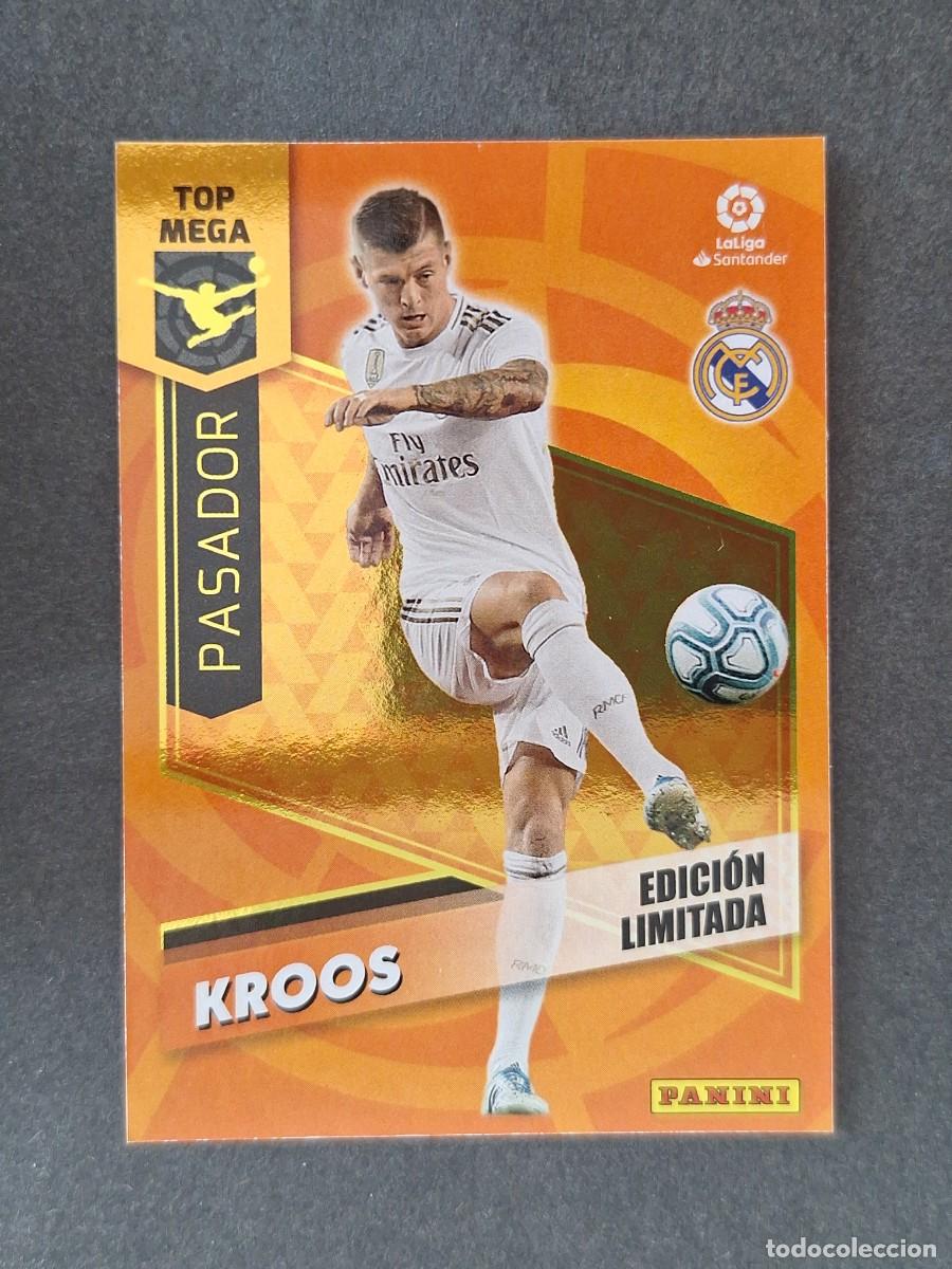 Cromos de f&uacute;tbol: LVM KROOS REAL MADRID TOP MEGA EDICION LIMITADA PANINI MEGACRACKS 2020 2021 20 21