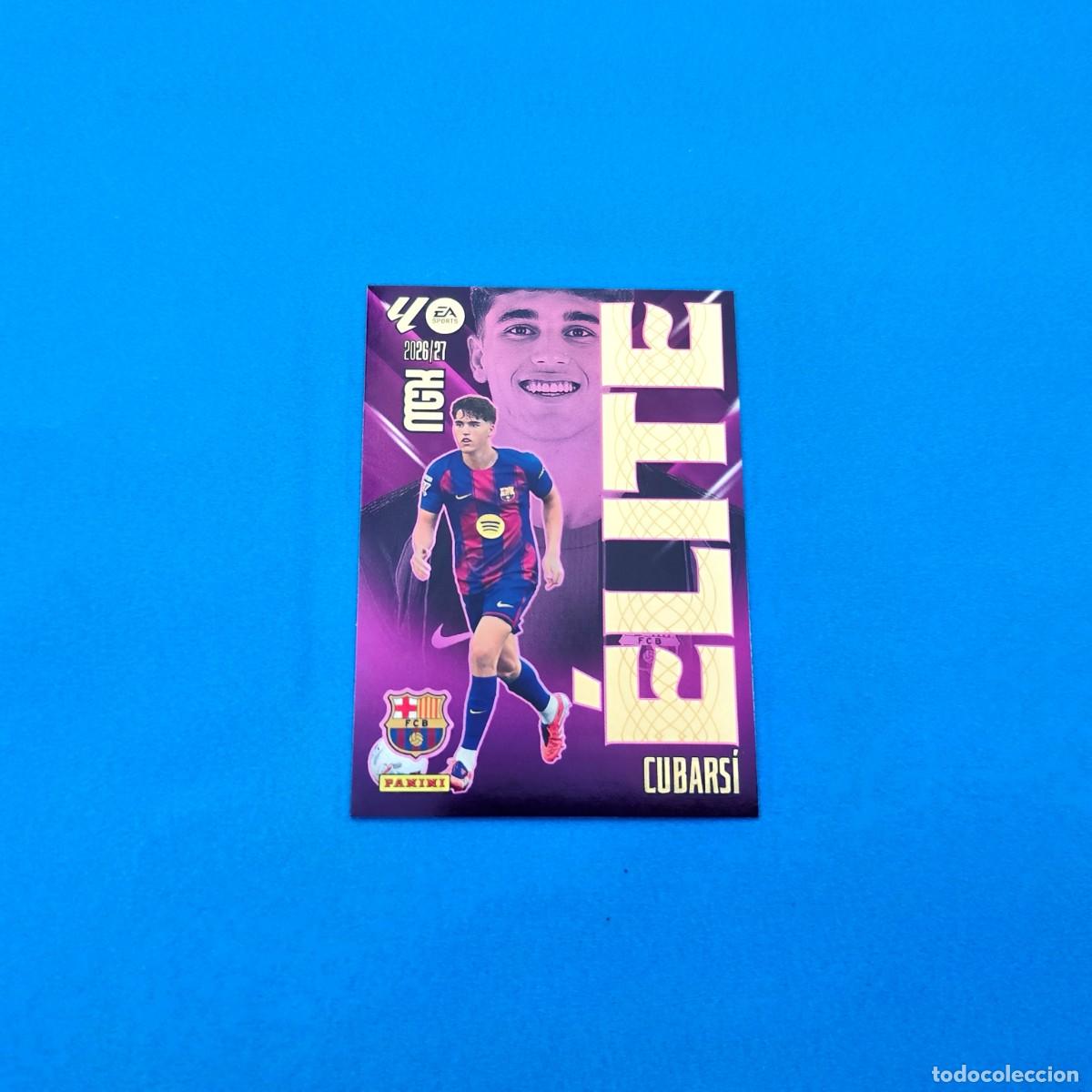 Cromos de f&uacute;tbol: Megacracks 2026 2027 / 26 27 &Eacute;lite Cubars&iacute; Barcelona