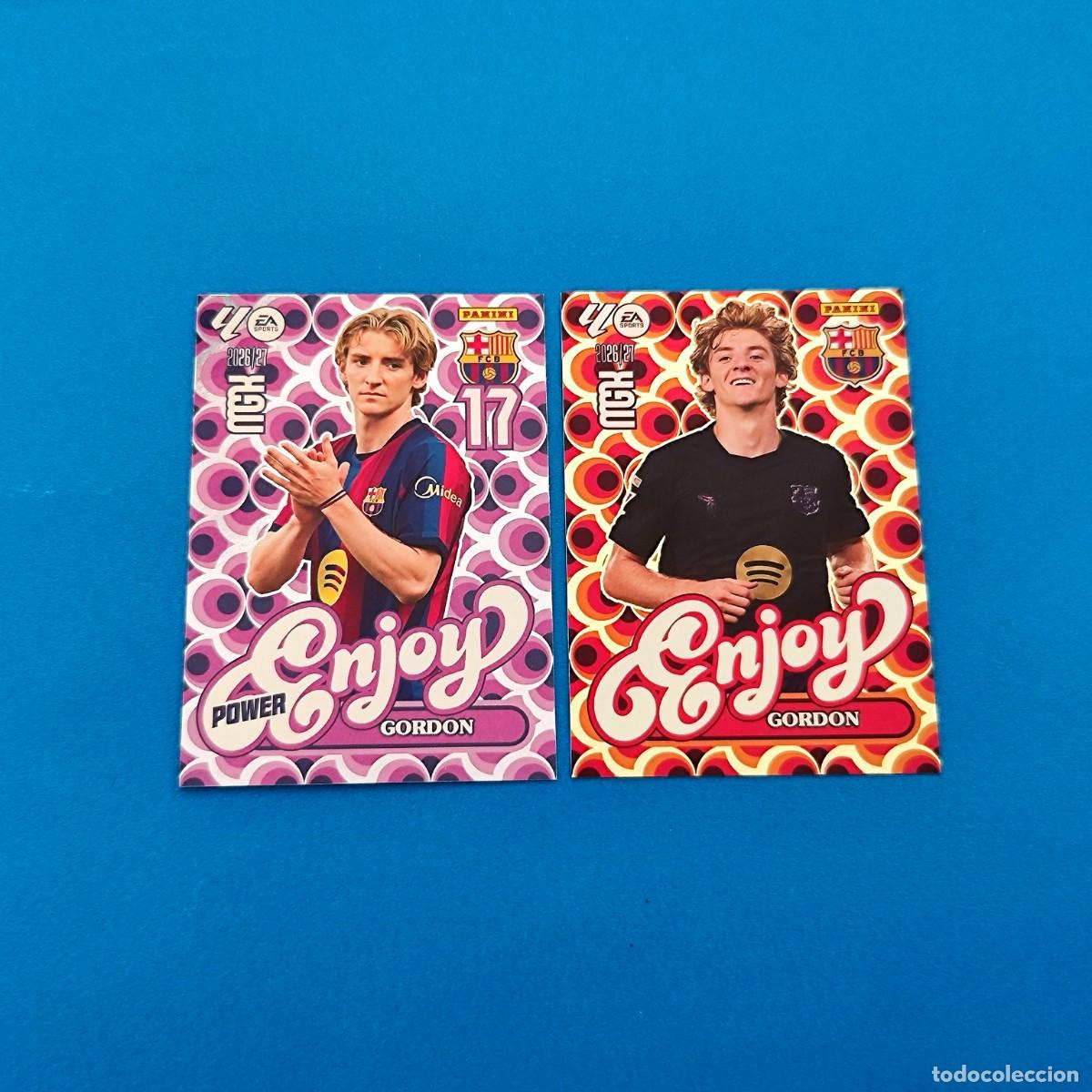 Cromos de f&uacute;tbol: Megacracks 2026 2027 / 26 27 Enjoy - Enjoy Power Gordon Barcelona