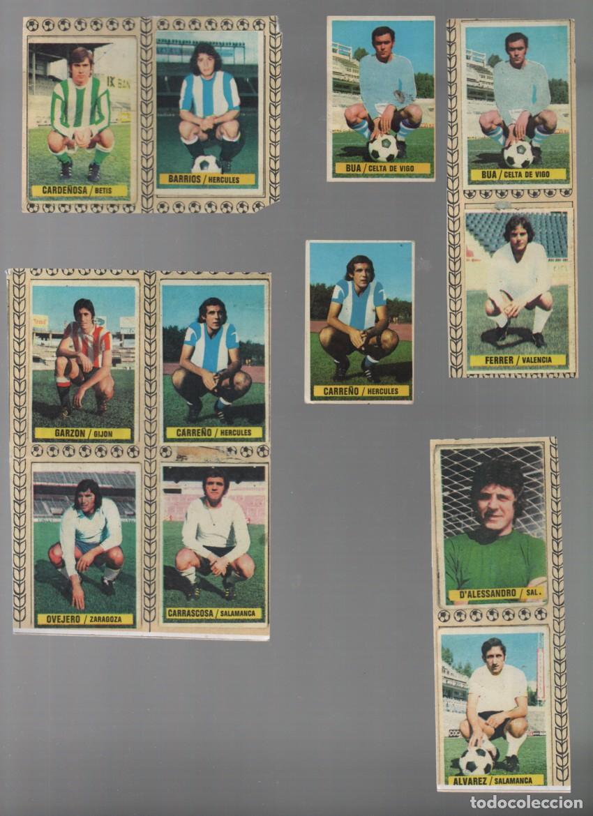Cromos de f&uacute;tbol: EDICIONES ESTE, FUTBOL: LOTE DE CROMOS ULTIMOS FICHAJES. CAMPEONATO DE LIGA 1974/75. VER DESCRIPCION