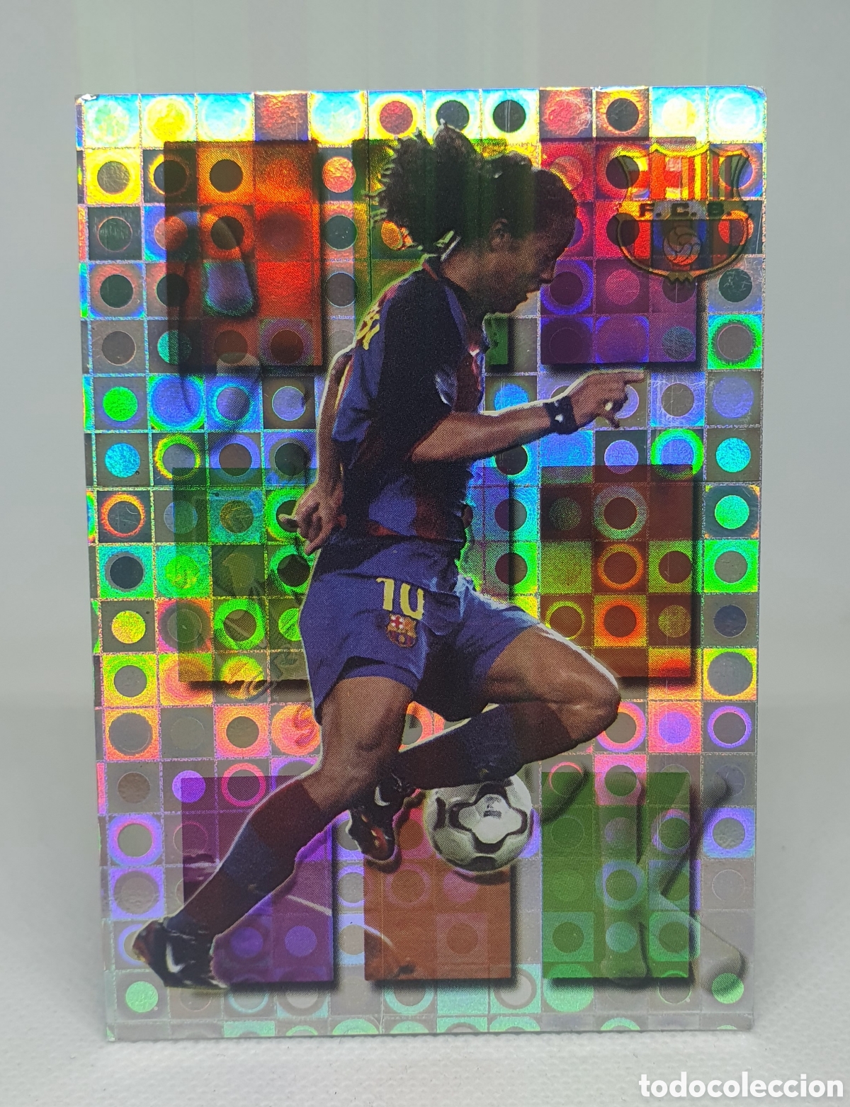 Cromos de f&uacute;tbol: ⚽️ CROMO DE FUTBOL RONALDINHO N.161 CRACK LAS FICHAS DE LA LIGA 2004 MUNDICROMO ESTAMPAS LIGA 03-04