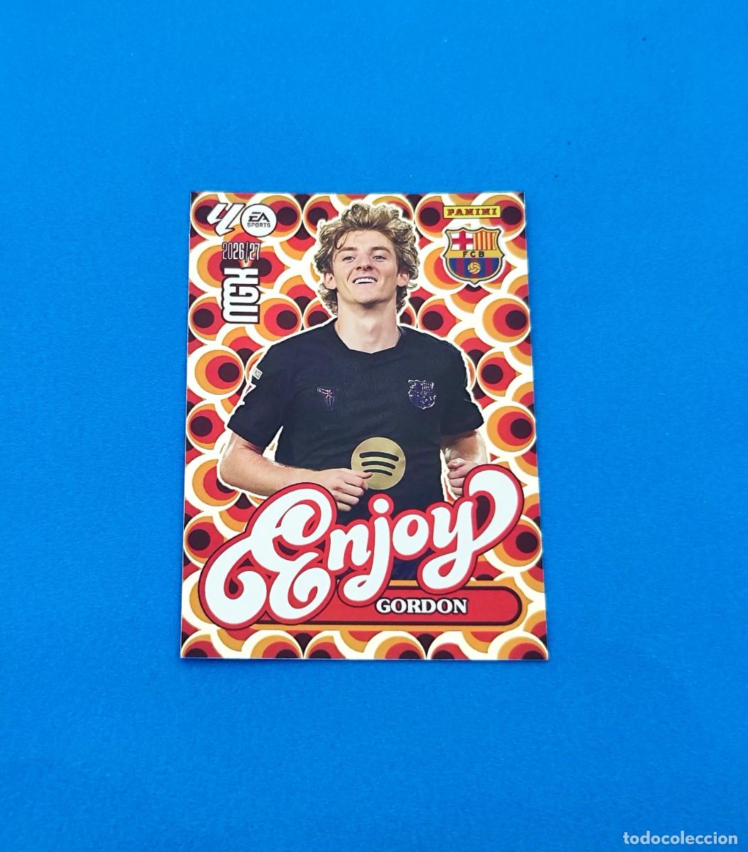 Cromos de f&uacute;tbol: Megacracks 2026 2027 / 26 27 Enjoy Gordon Barcelona