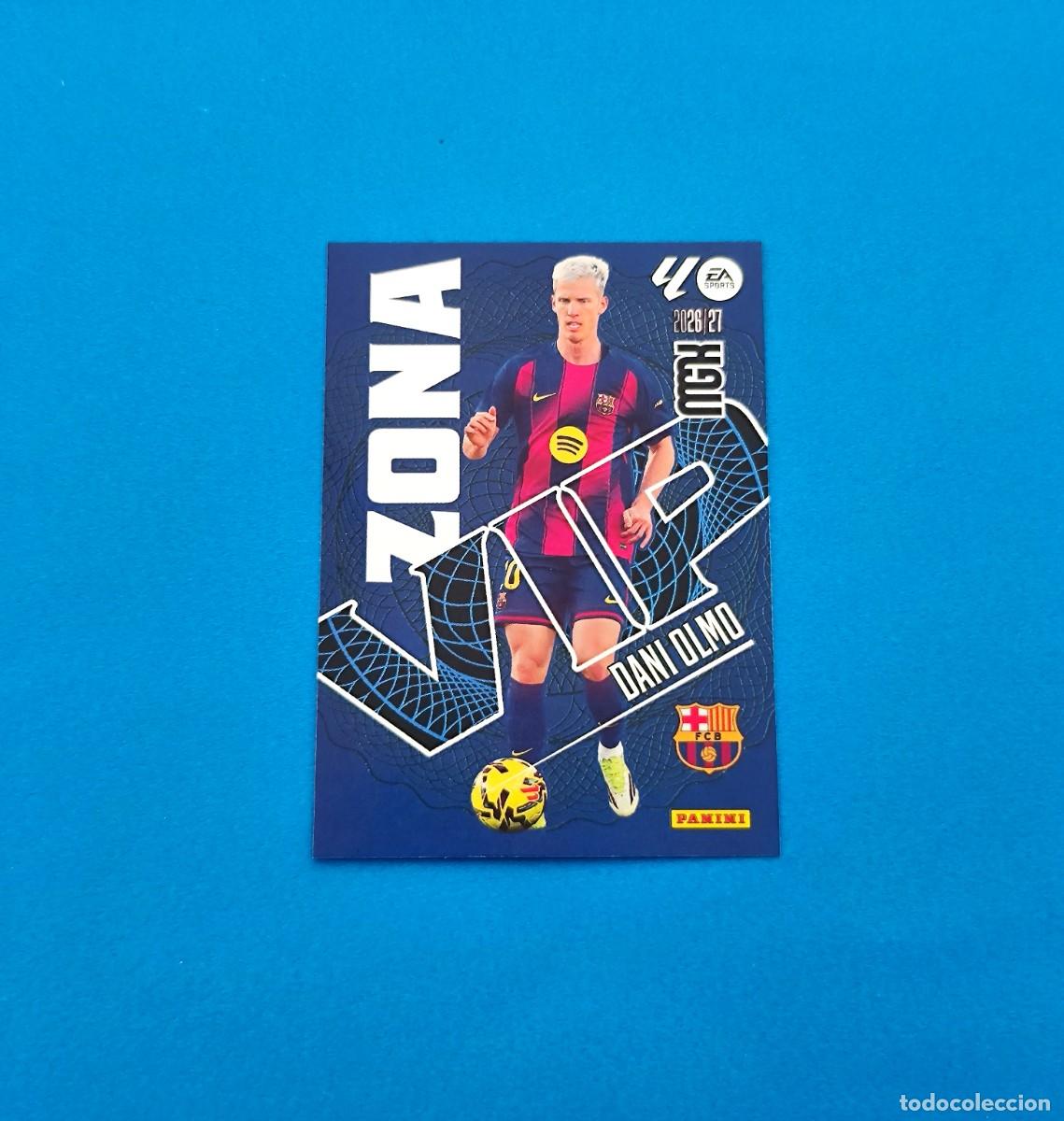 Cromos de f&uacute;tbol: Megacracks 2026 2027 / 26 27 Zona Vip Dani Olmo Barcelona
