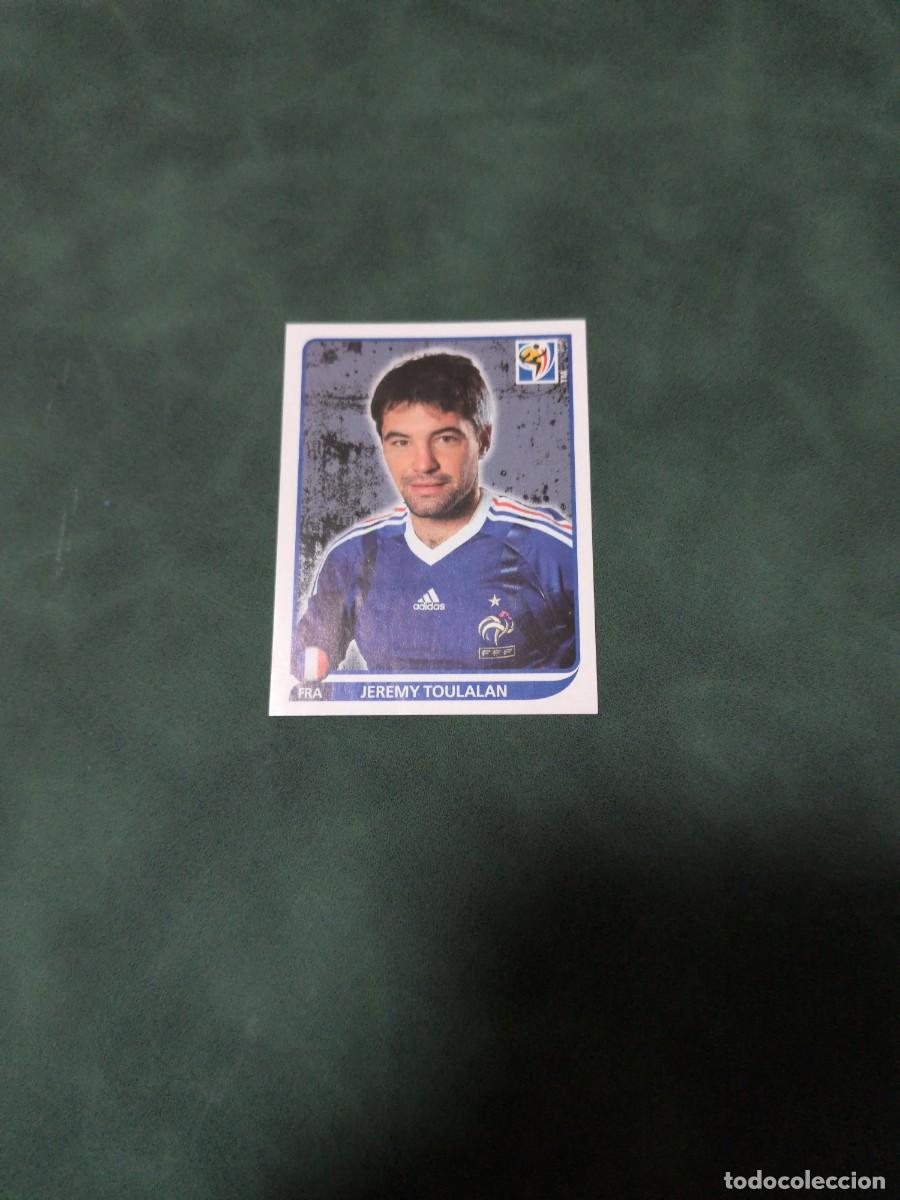Cromos de f&uacute;tbol: Jeremy Toulalan n&deg; 96 mundial Sud&aacute;frica 2010 sin pegar