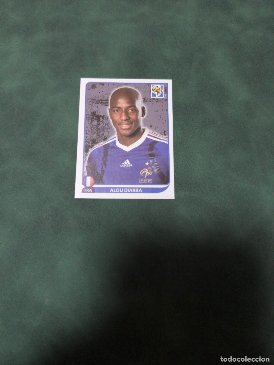Cromos de f&uacute;tbol: Alou Diarra n&deg; 97 mundial Sud&aacute;frica 2010 sin pegar