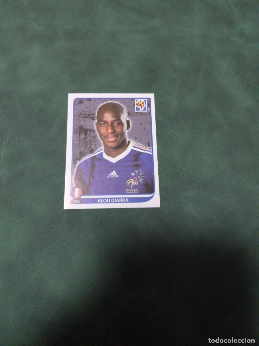 Cromos de f&uacute;tbol: Alou Diarra n&deg; 97 mundial Sud&aacute;frica 2010 sin pegar