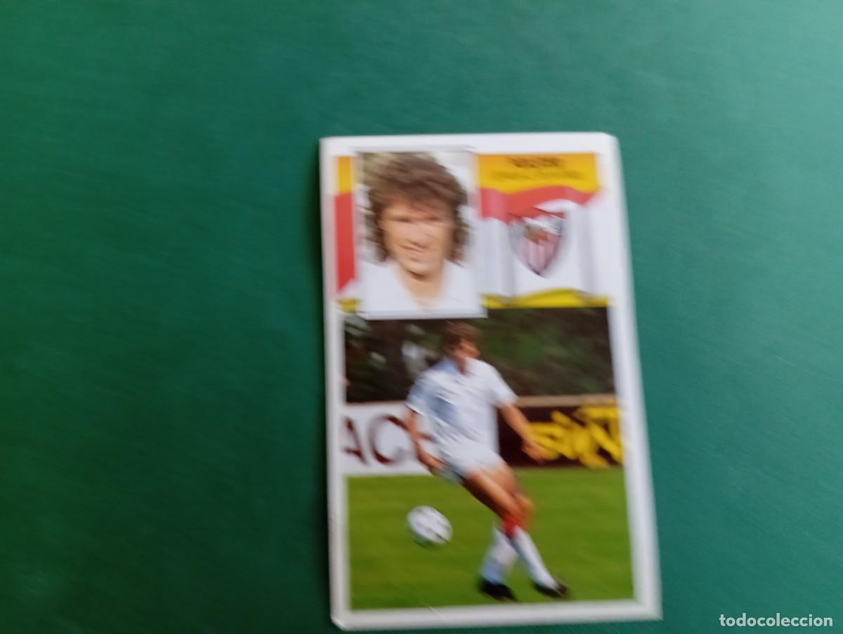 Fu&szlig;ball-Sticker: Liga Este 1990 1991 90 91 SEVILLA FC POLSTER NUNCA PEGADO