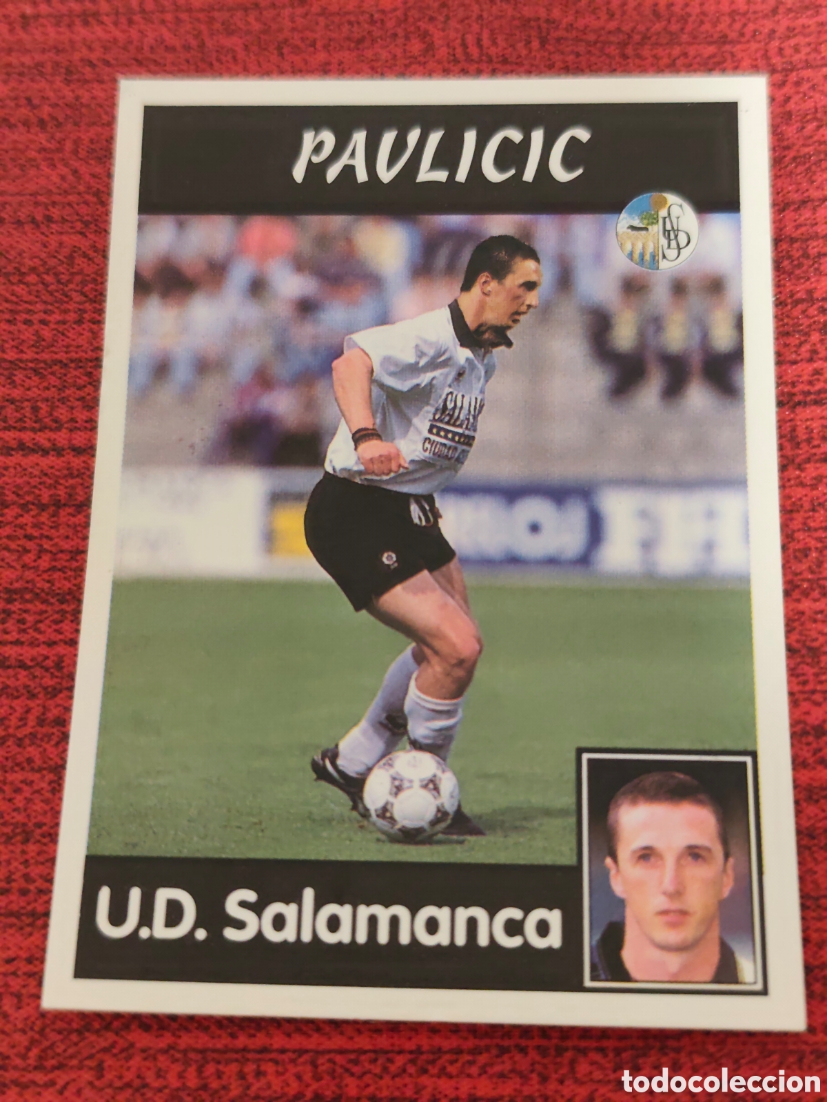 Cromos de f&uacute;tbol: COLOCA 291A PAVLICIC SALAMANCA PANINI LIGA 1997 1998