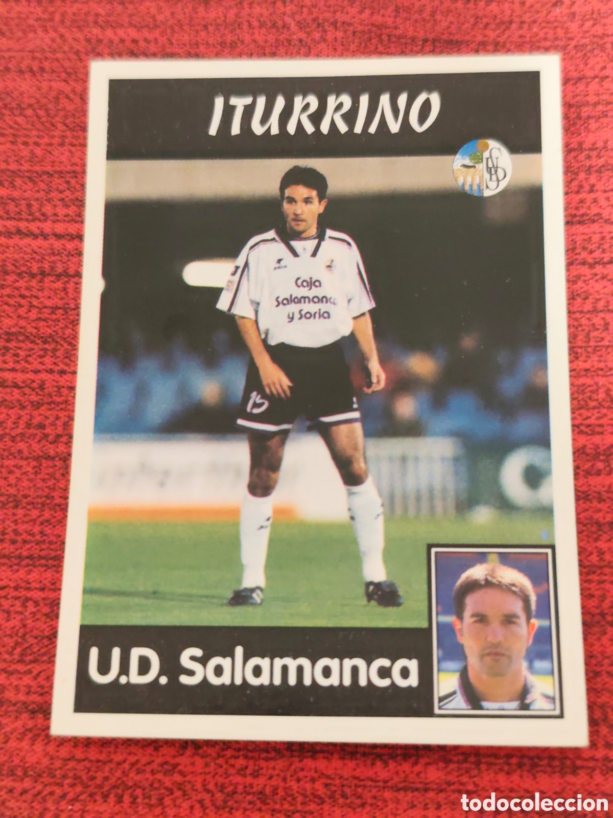 Cromos de f&uacute;tbol: 294 ITURRINO SALAMANCA PANINI LIGA 1997 1998