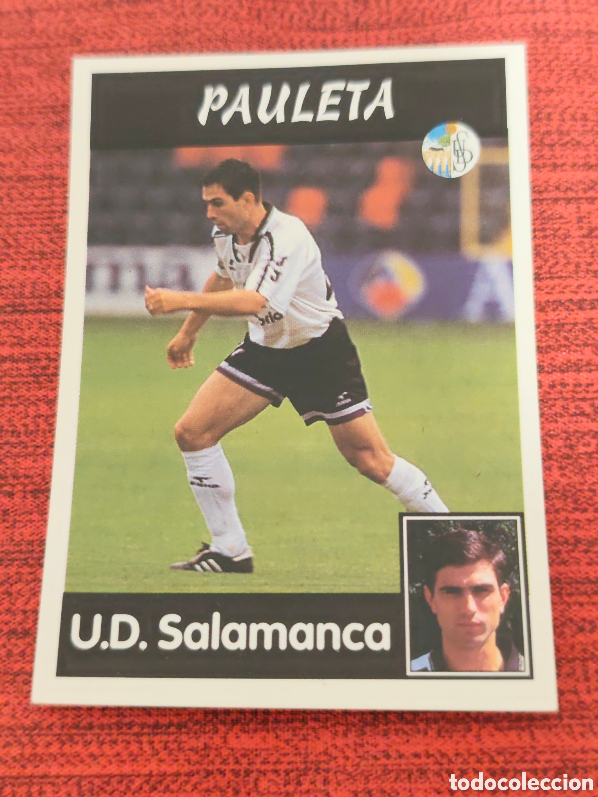 Cromos de f&uacute;tbol: 302 PAULETA SALAMANCA PANINI LIGA 1997 1998