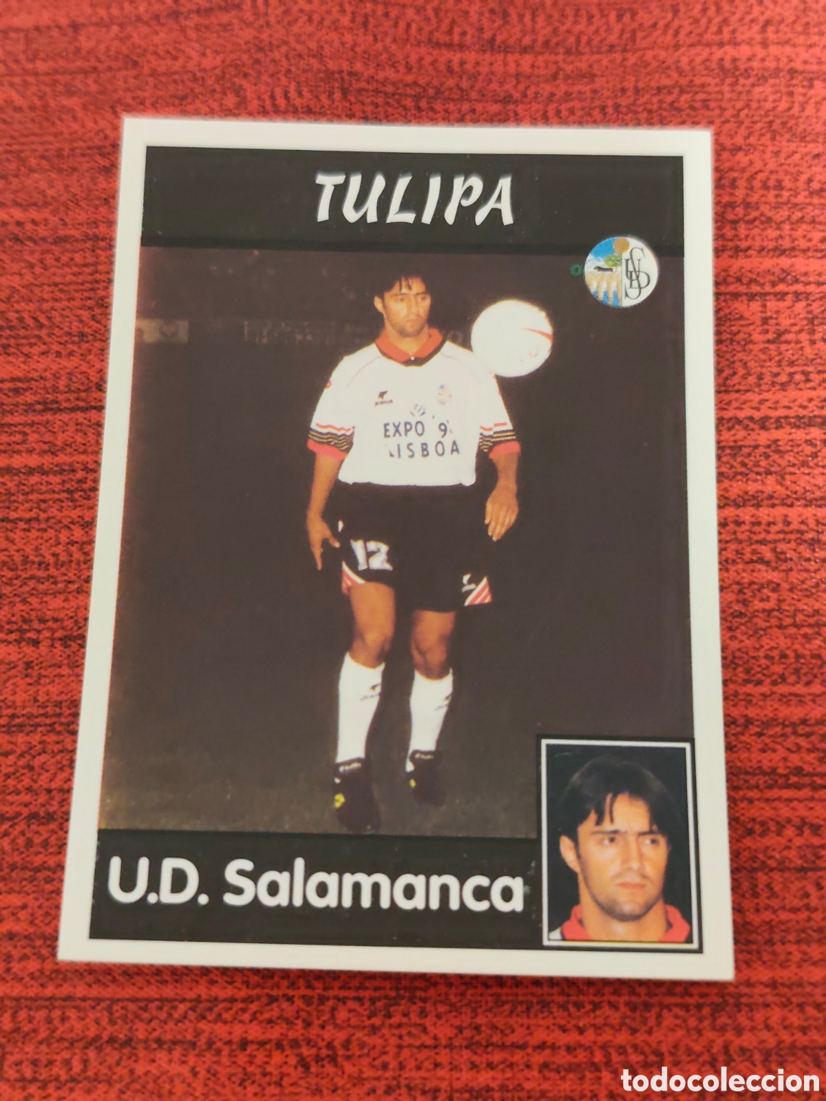 Cromos de f&uacute;tbol: COLOCA 301A TULIPA SALAMANCA PANINI LIGA 1997 1998