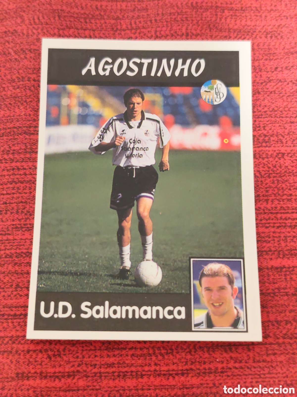 Cromos de f&uacute;tbol: BAJA 300 AGOSTINHO SALAMANCA PANINI LIGA 1997 1998