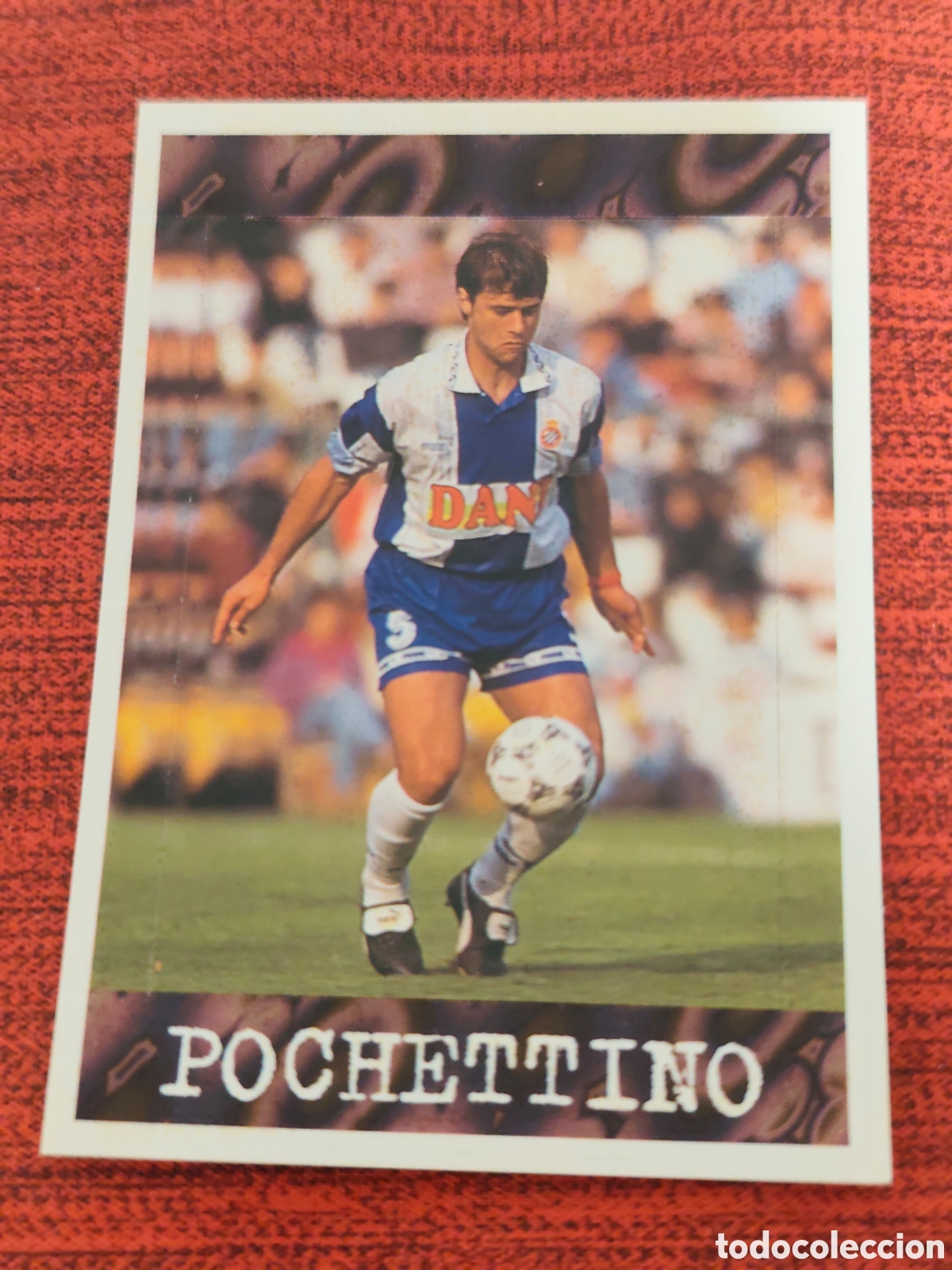 Cromos de f&uacute;tbol: POP UP POCHETTINO ESPANYOL PANINI LIGA 1997 1998