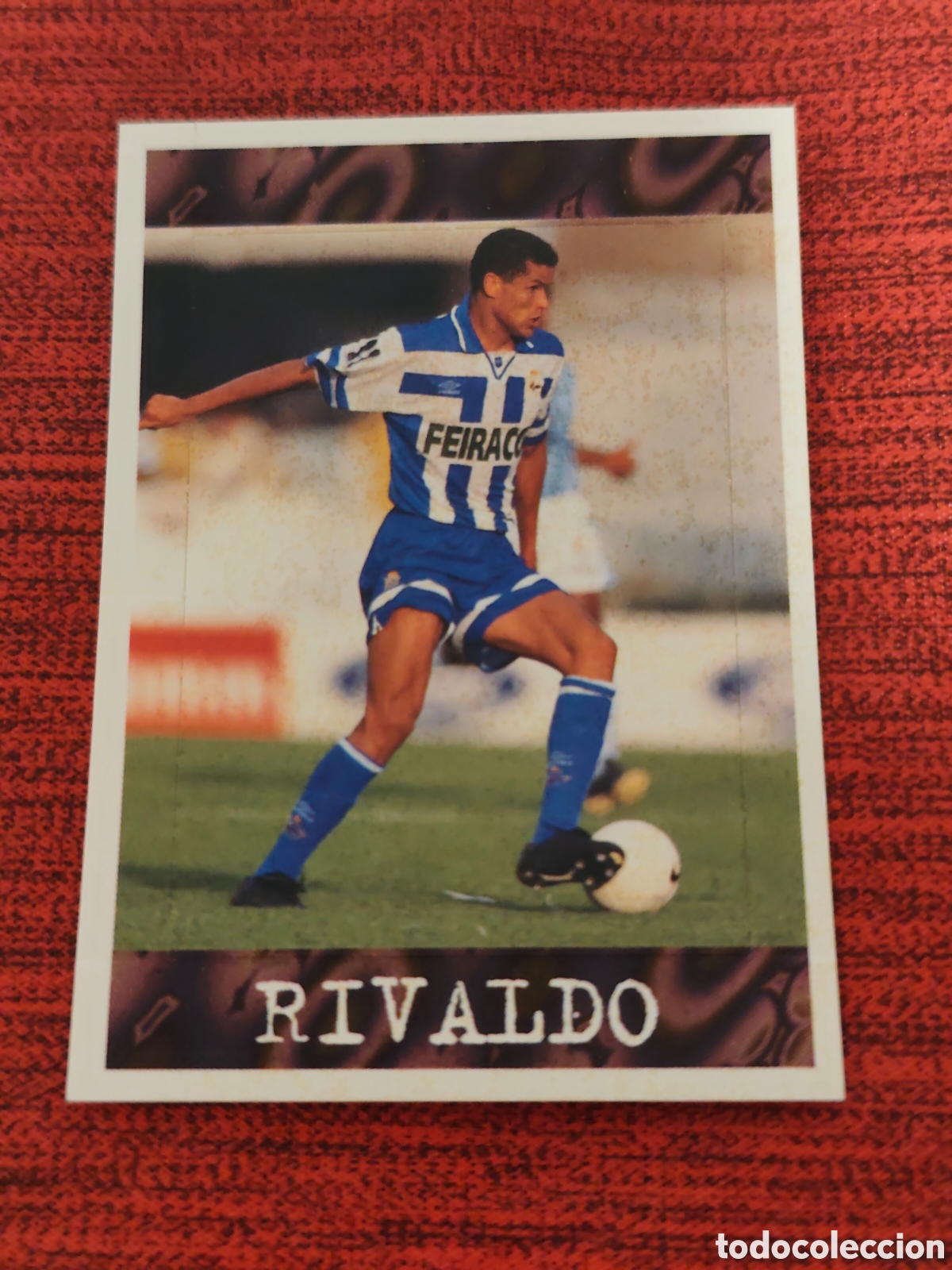 Cromos de f&uacute;tbol: POP UP RIVALDO DEPORTIVO PANINI LIGA 1997 1998