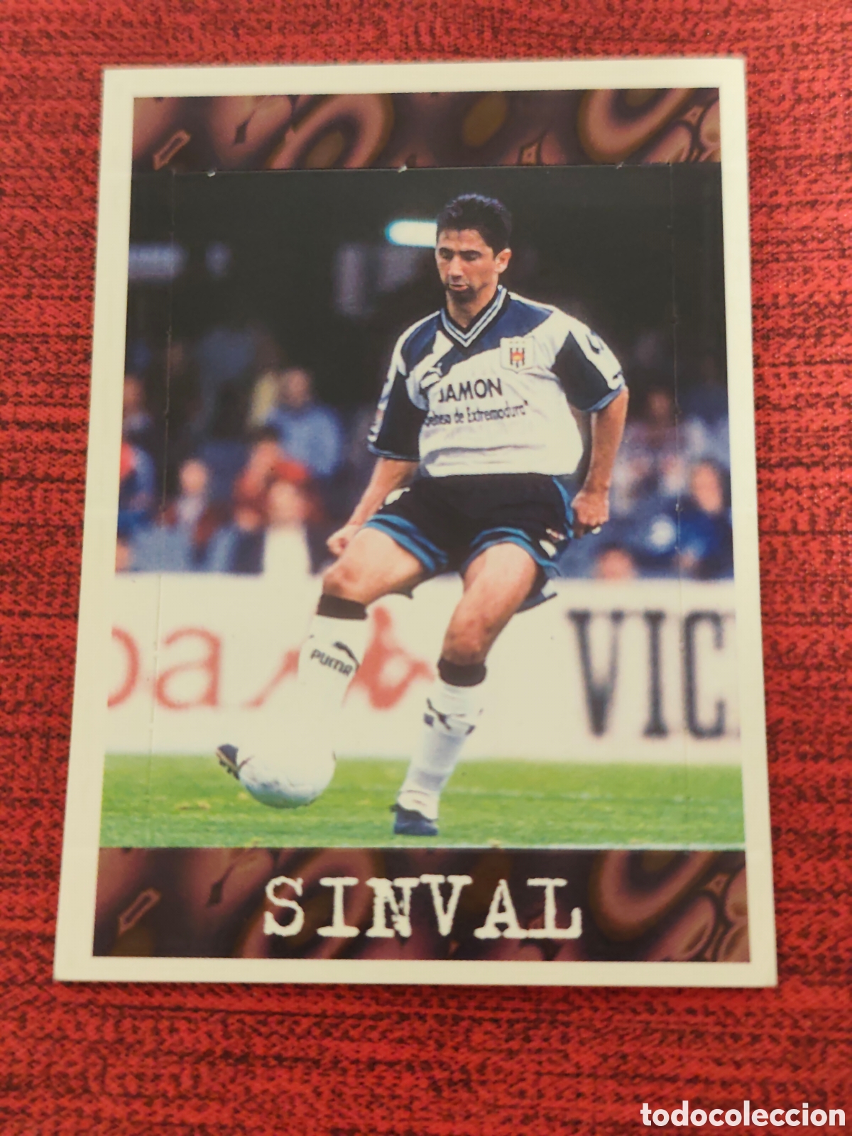 Cromos de f&uacute;tbol: POP UP SINVAL M&Eacute;RIDA PANINI LIGA 1997 1998