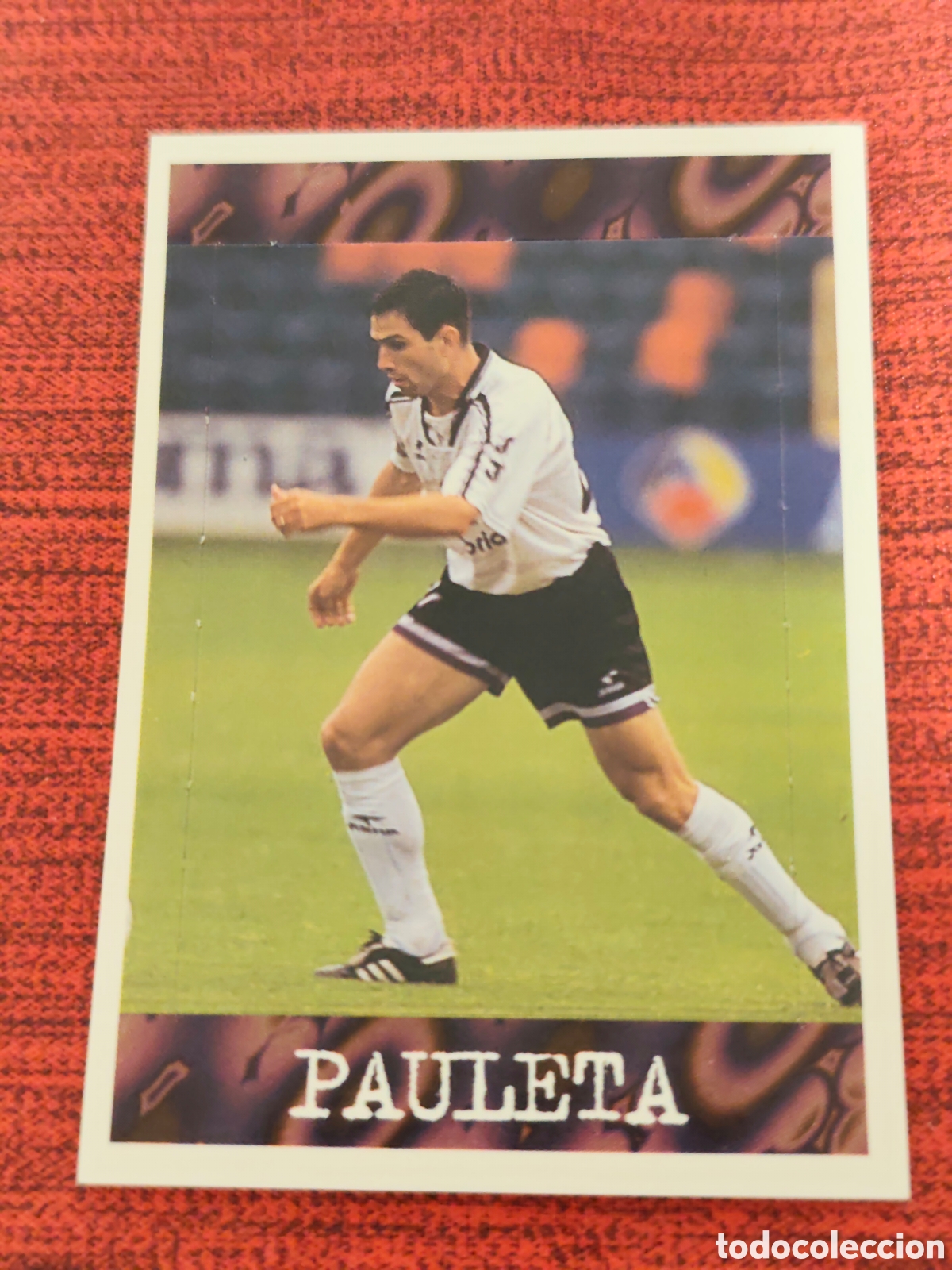 Cromos de f&uacute;tbol: POP UP PAULETA SALAMANCA PANINI LIGA 1997 1998
